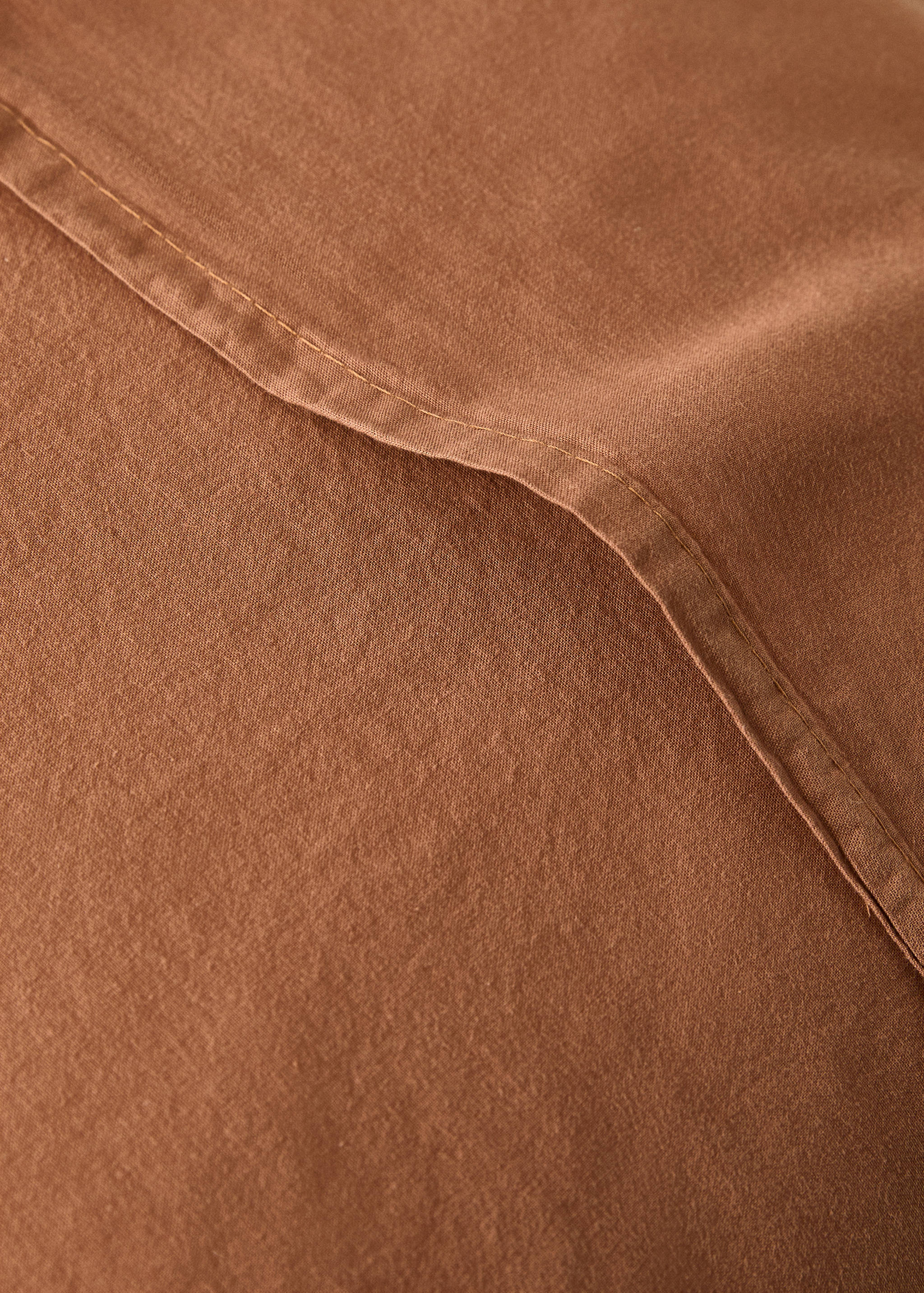 Linen-cotton garment-dyed children's bed cushion cover, 40x40 cm - Details of the article 3