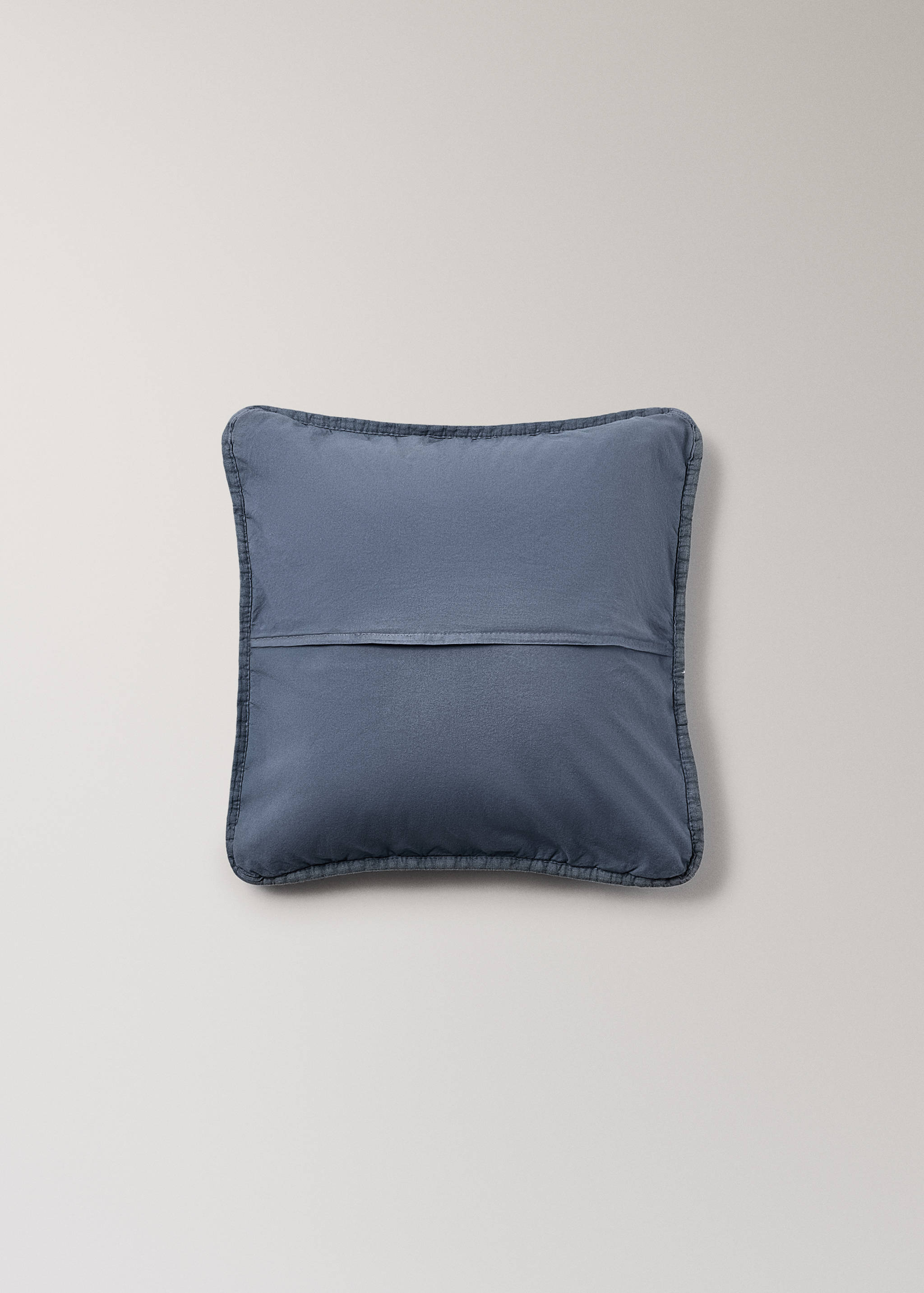 Husă de pernă pat pentru copii din in și bumbac vopsit 40x40 cm - Detaliu al articolului 1