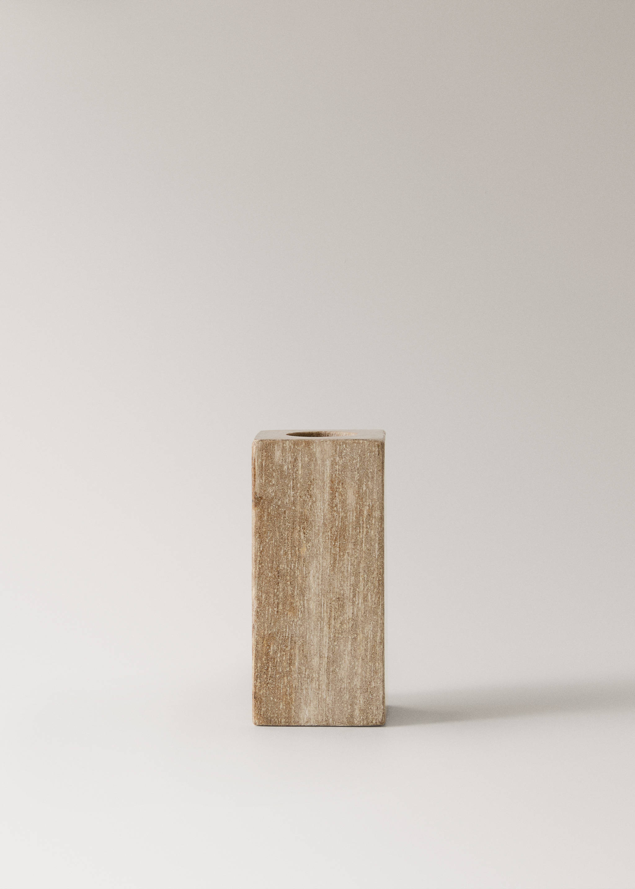 Petrified wood candle holder - Article without model