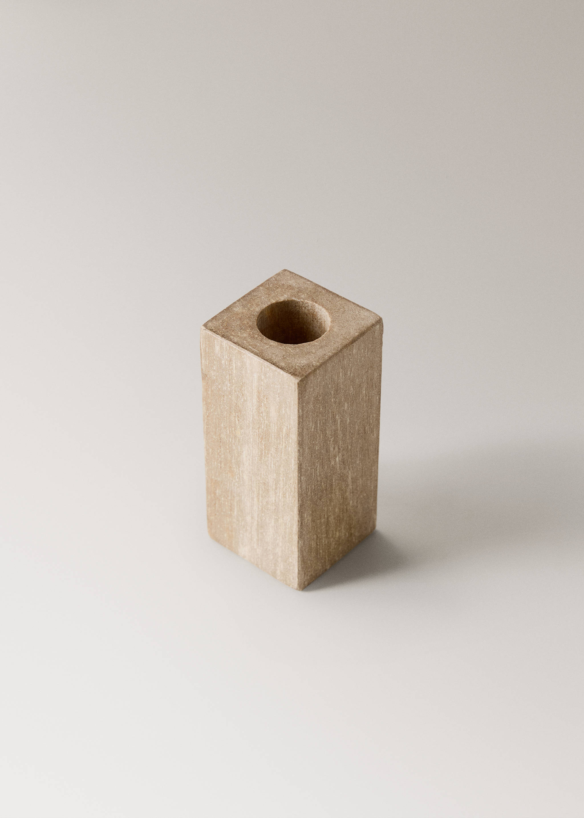 Petrified wood candle holder - Details of the article 1