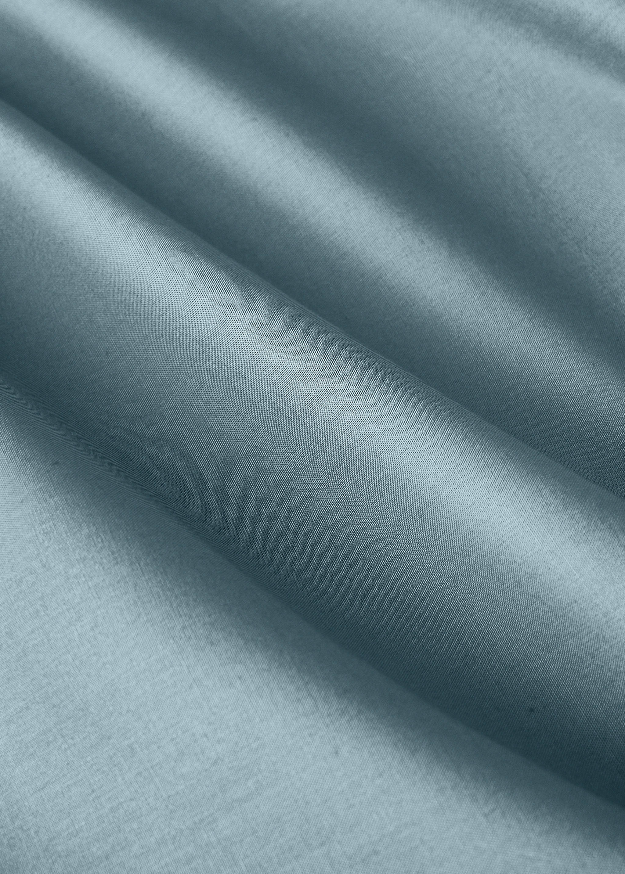 Percale cotton fitted sheet for cot - Details of the article 2