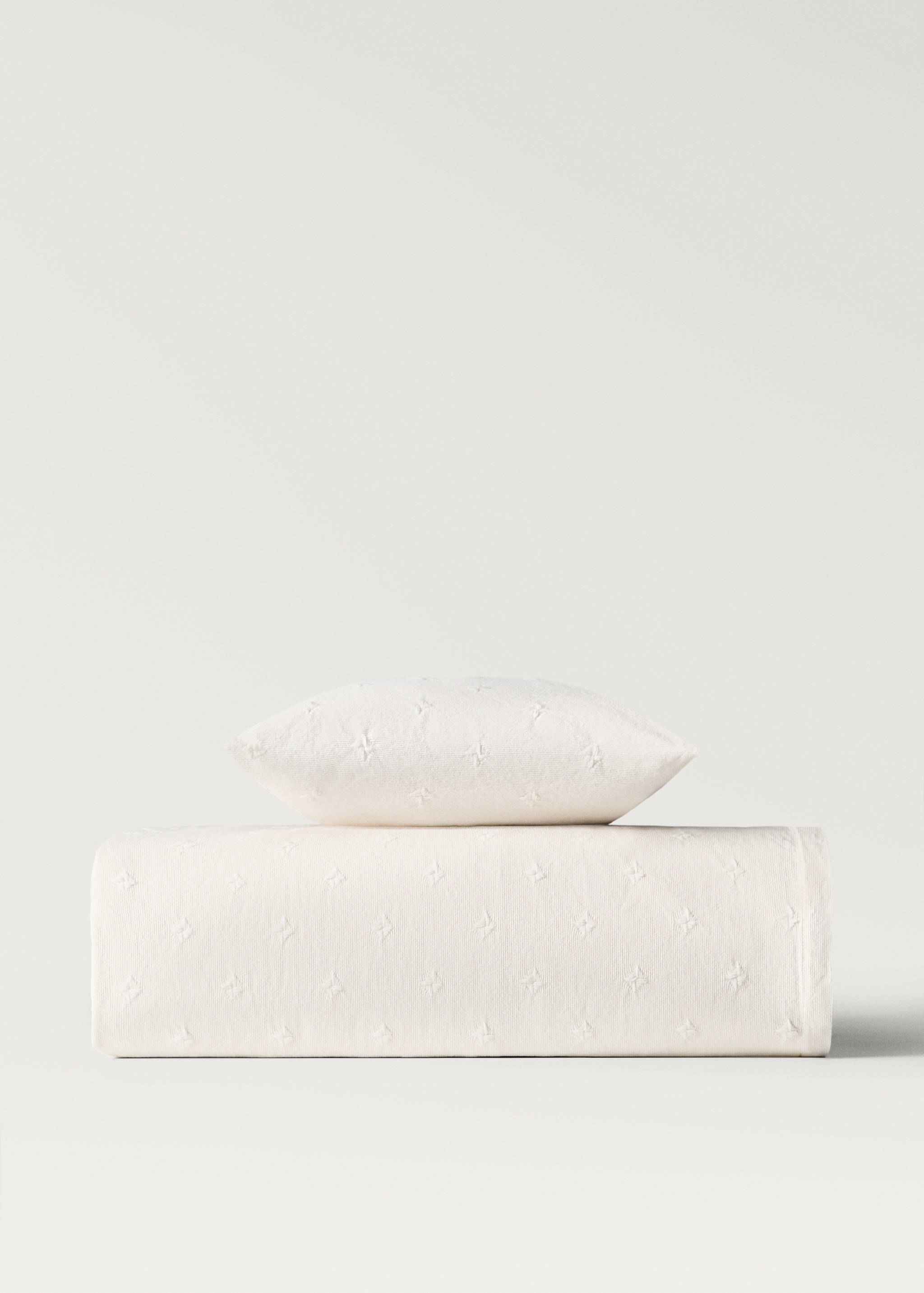 Couvre-lit enfant coton jacquard lit 90/105 cm - Article sans modèle