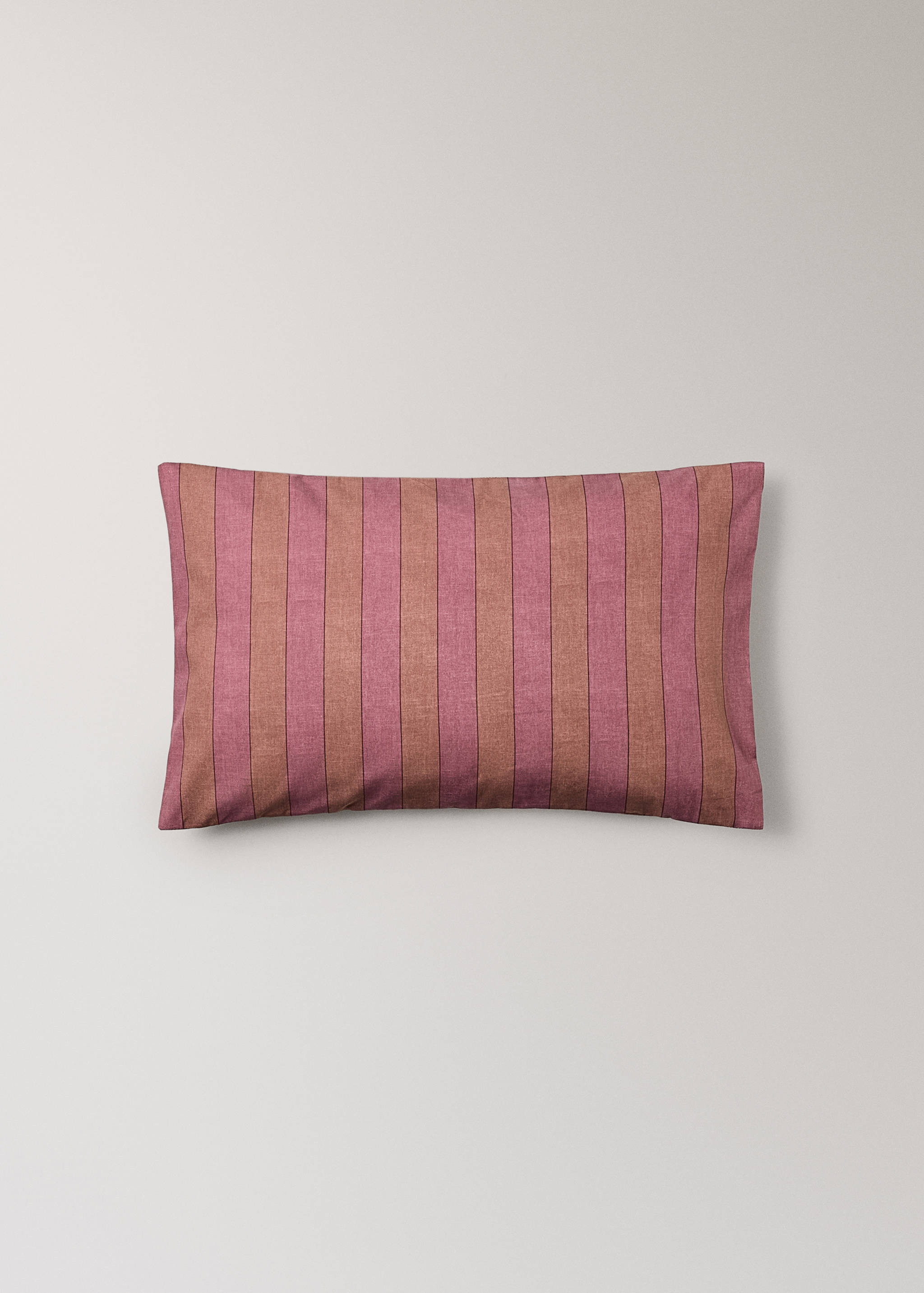 Cotton striped children’s pillowcase 30x50cm - Article without model