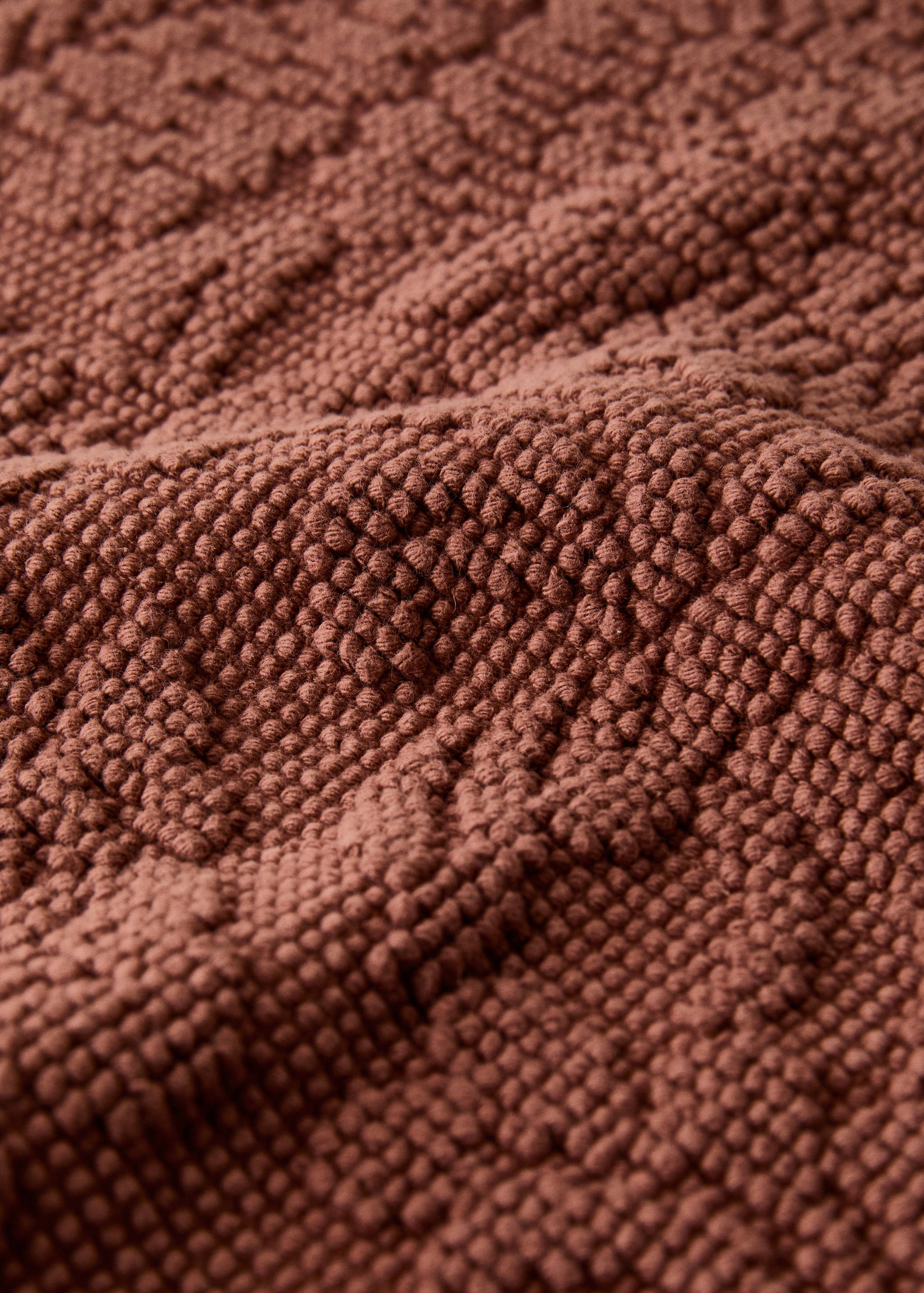 Floral jacquard bath mat - Details of the article 1