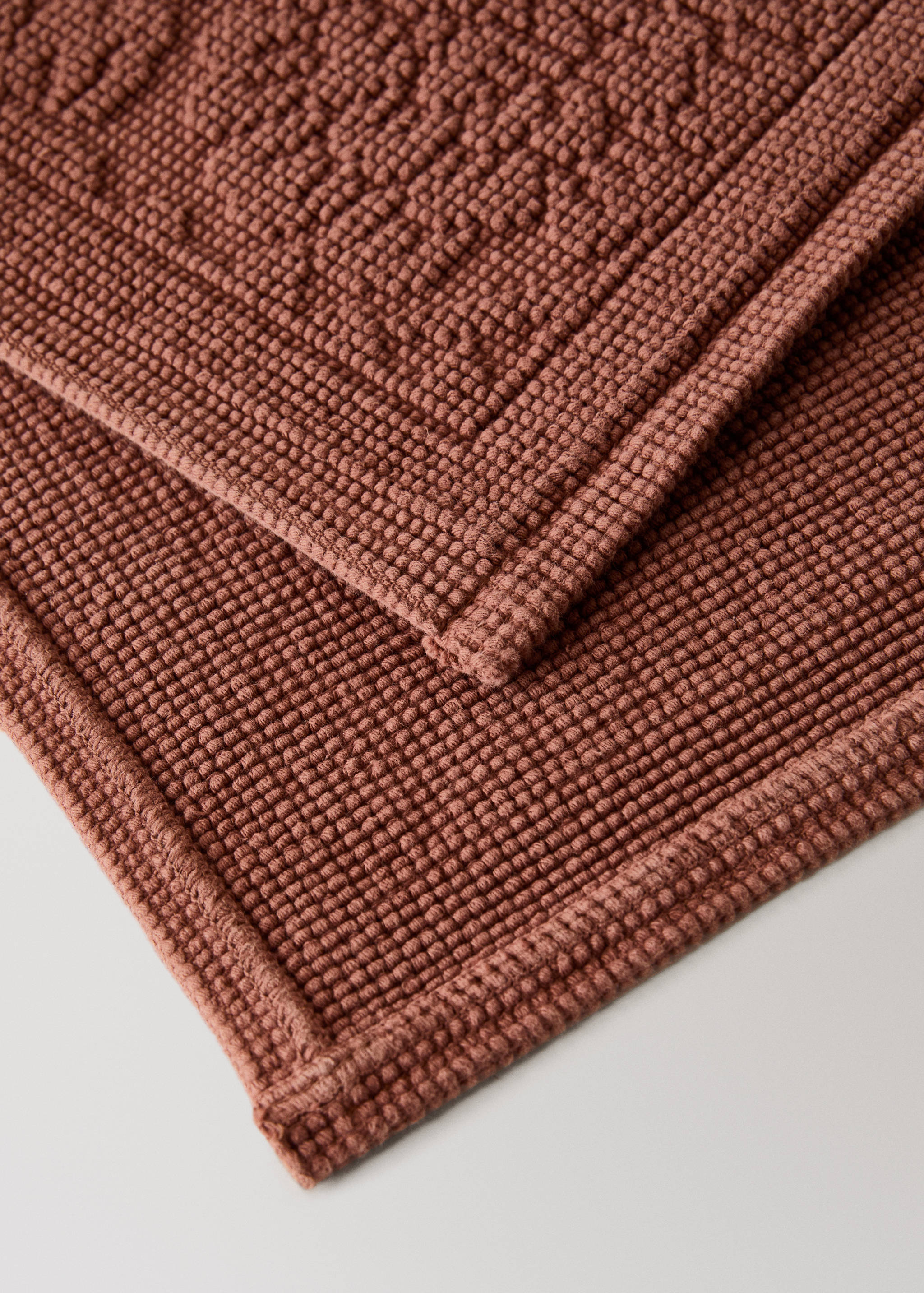 Floral jacquard bath mat - Details of the article 2