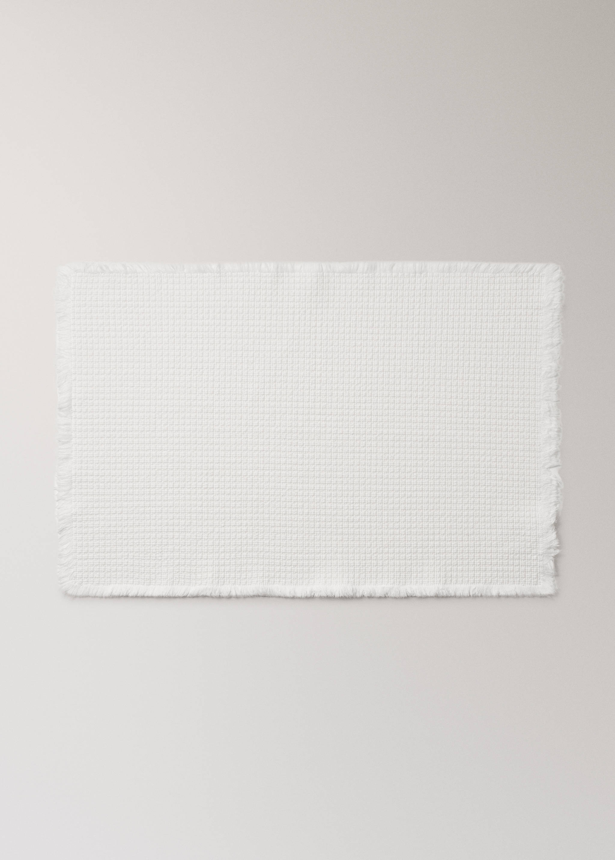 Tapis de bain coton gaufré - Article sans modèle