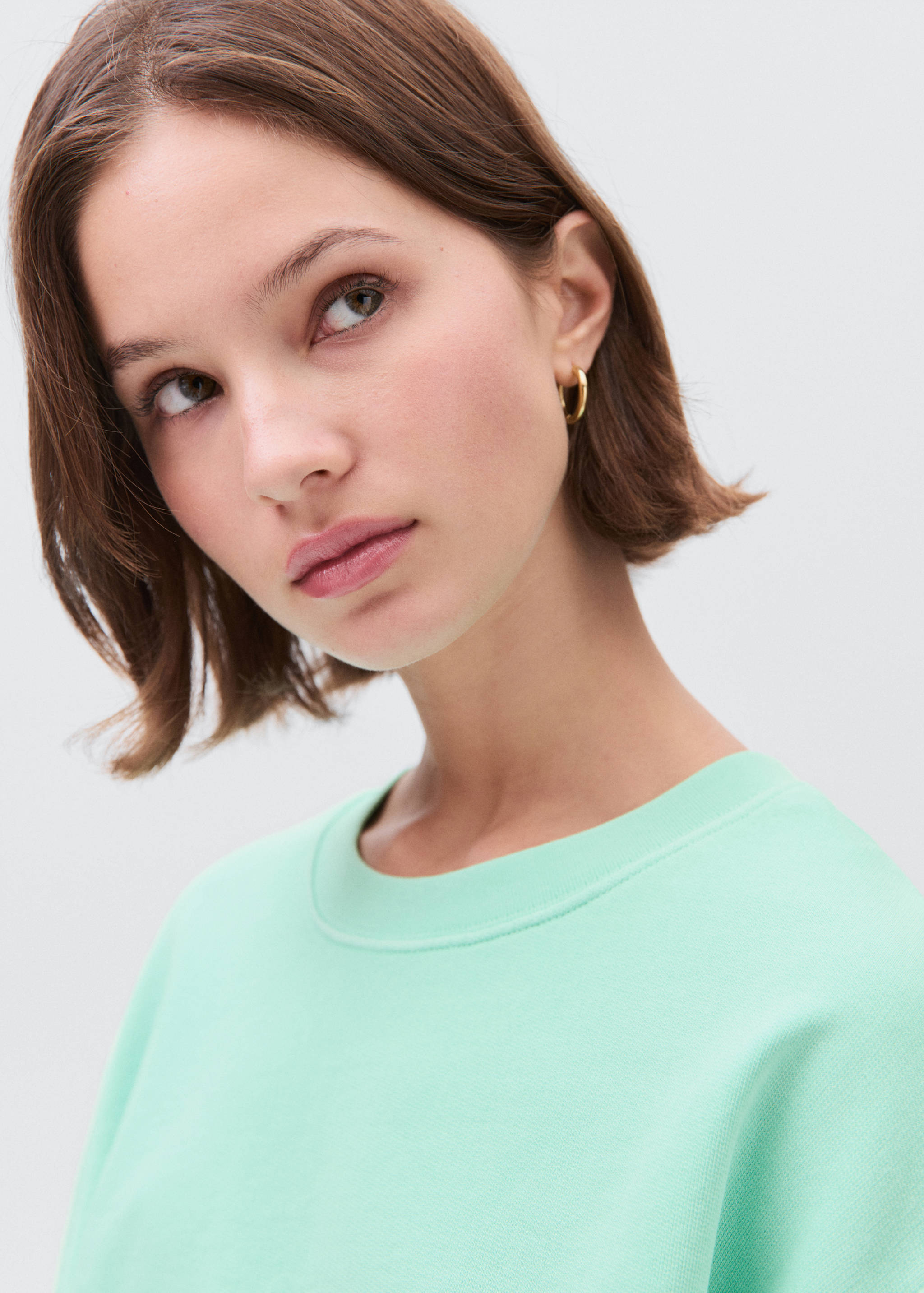 Sweatshirt with seamless finish - Details of the article 1