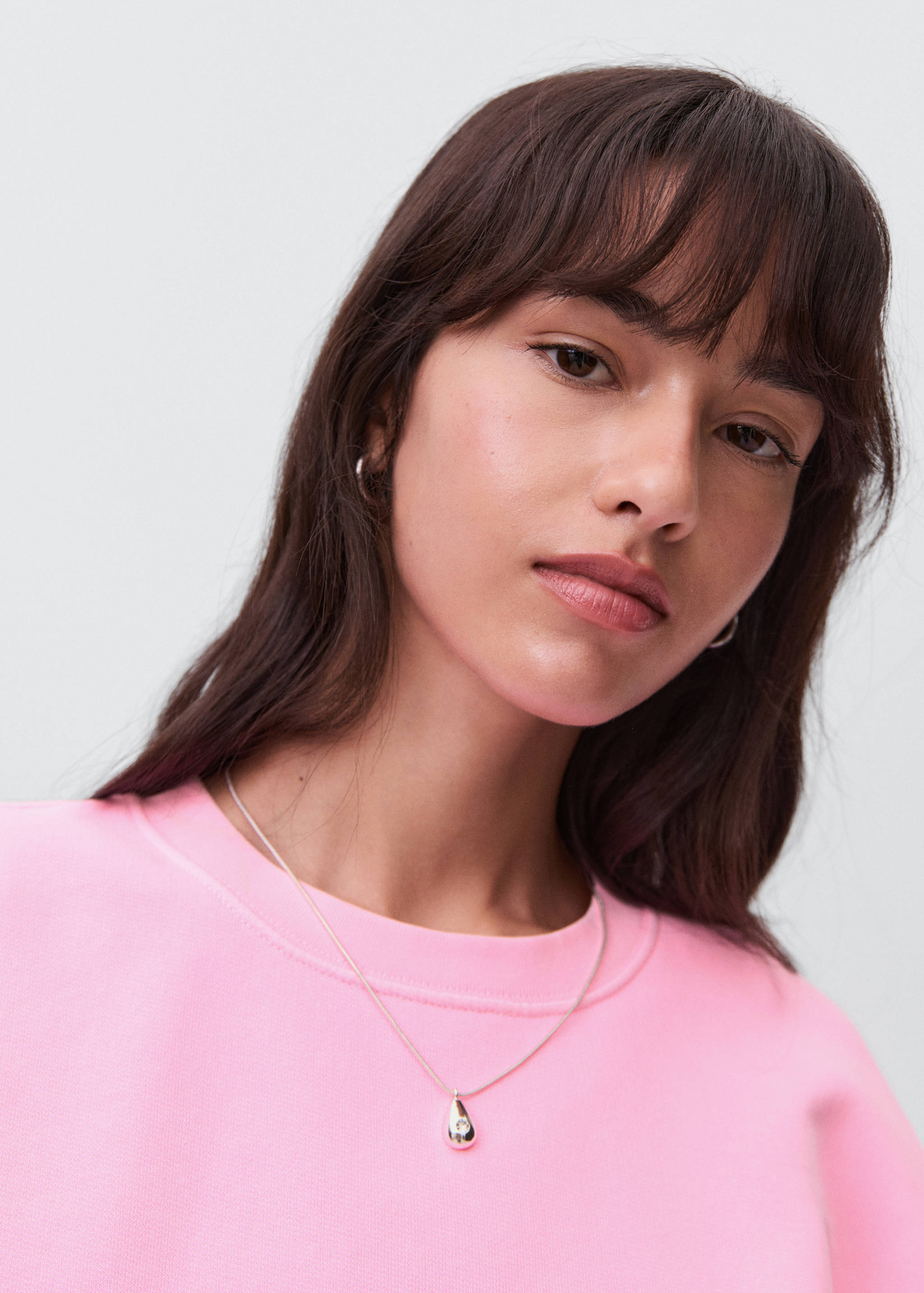 Sweatshirt com acabamento sem costura - Pormenor do artigo 1