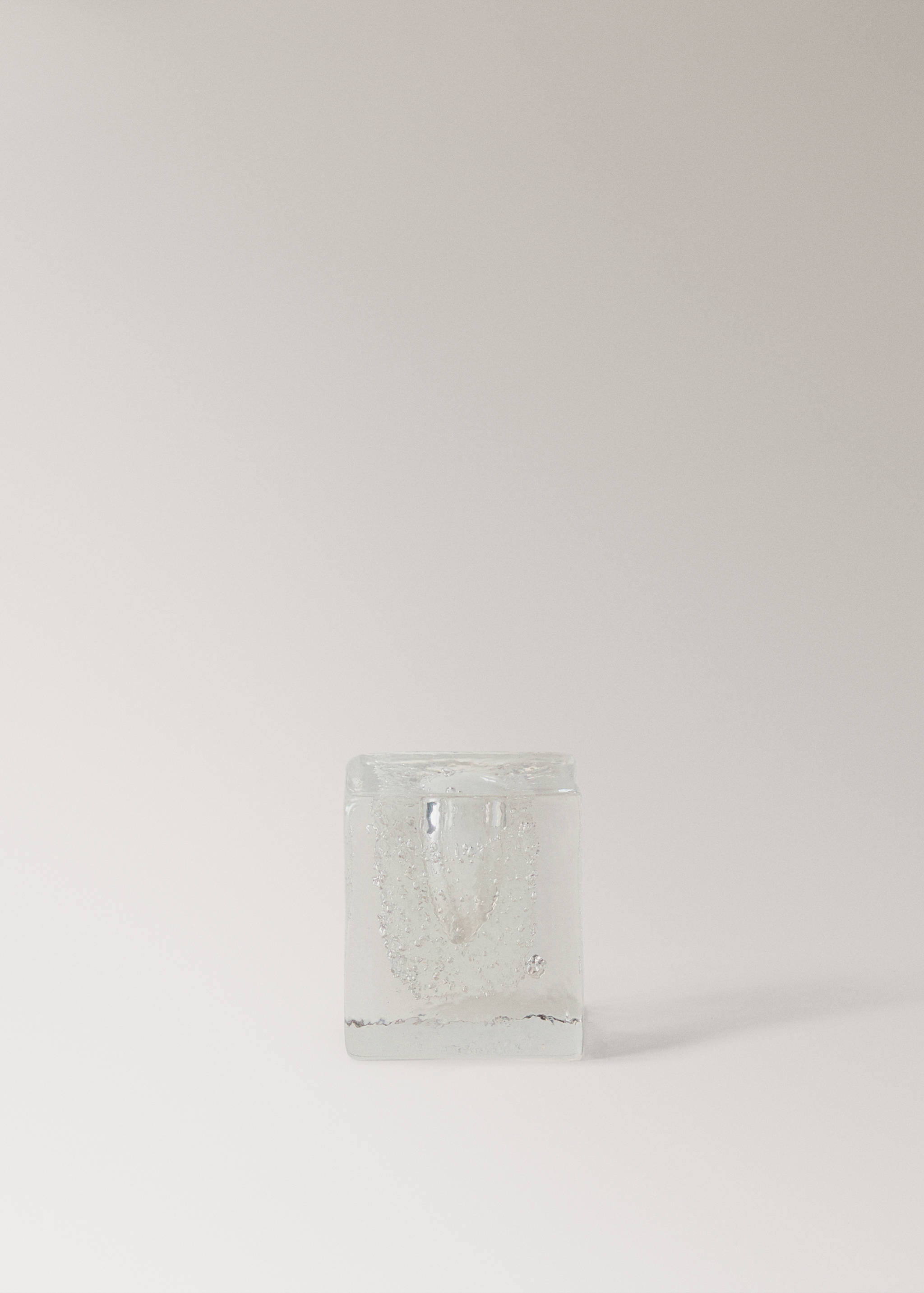 Bubble-glass low candelabra - Article without model