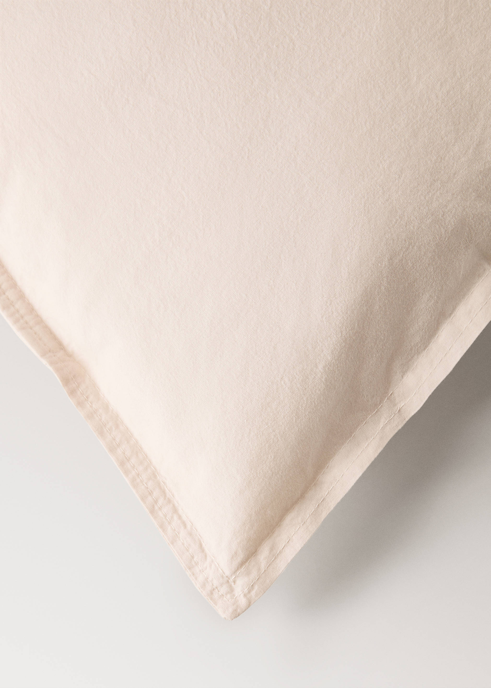 Children’s washed cotton double-stitched duvet cover for cot - Details of the article 3