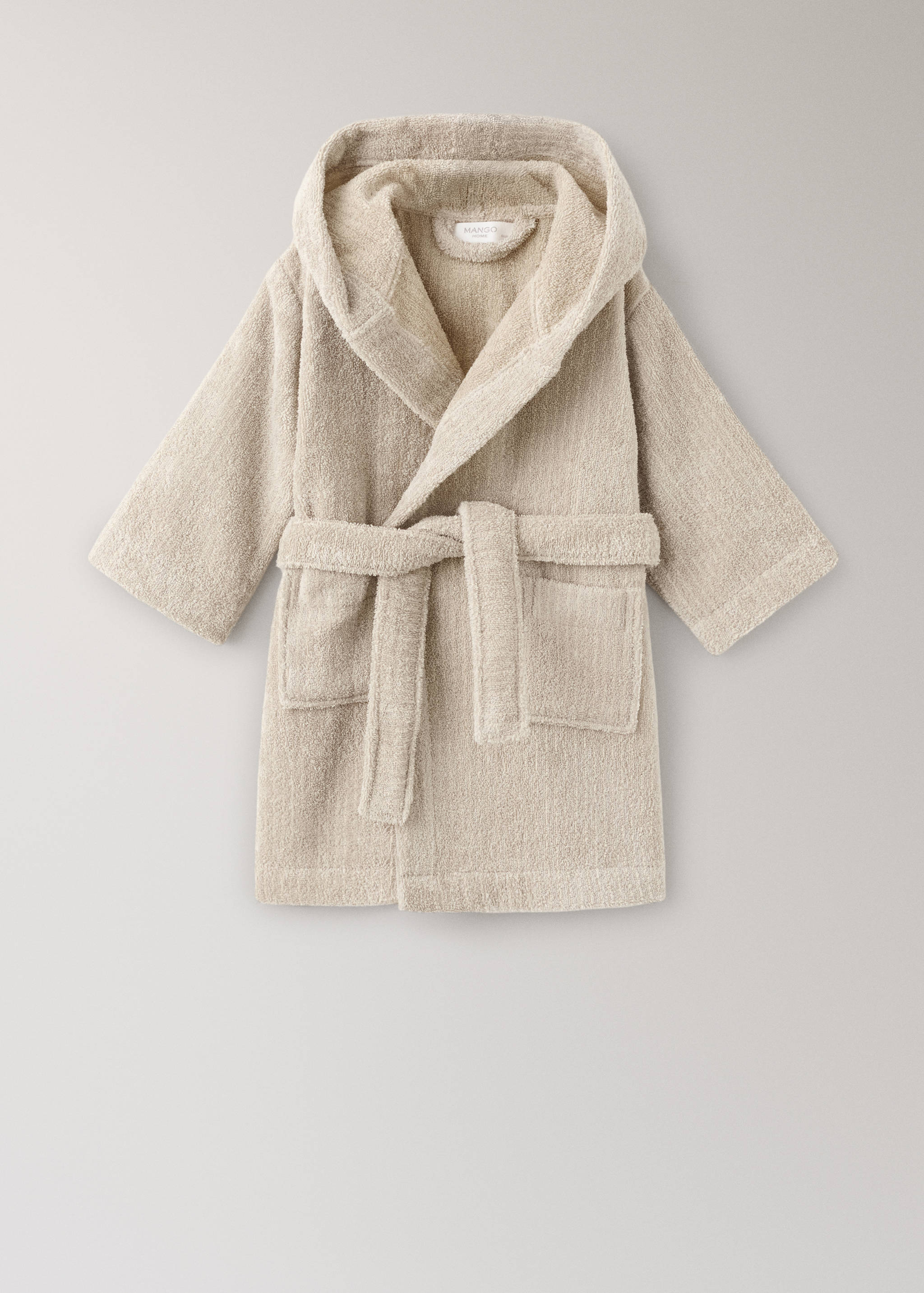 Children's cotton striped bathrobe - Article without model