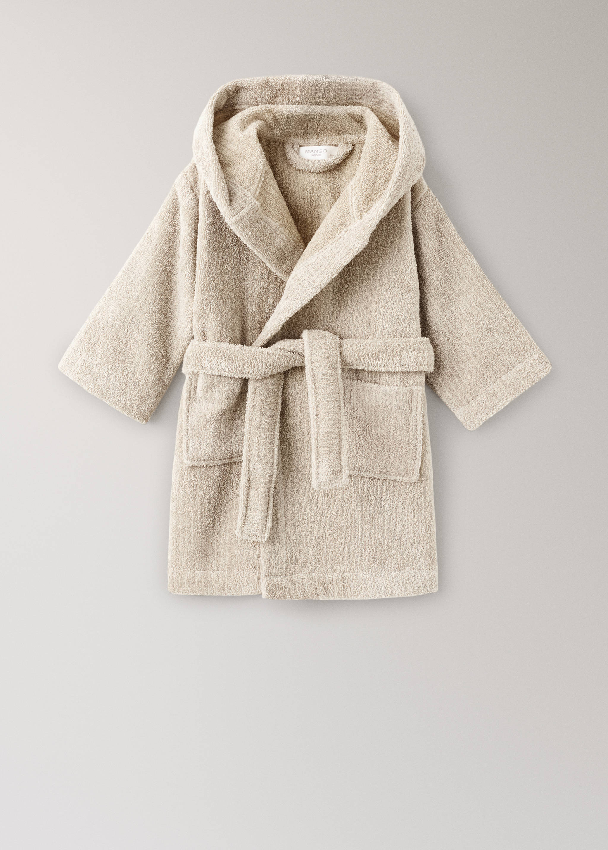 Children's cotton striped bathrobe - Article without model