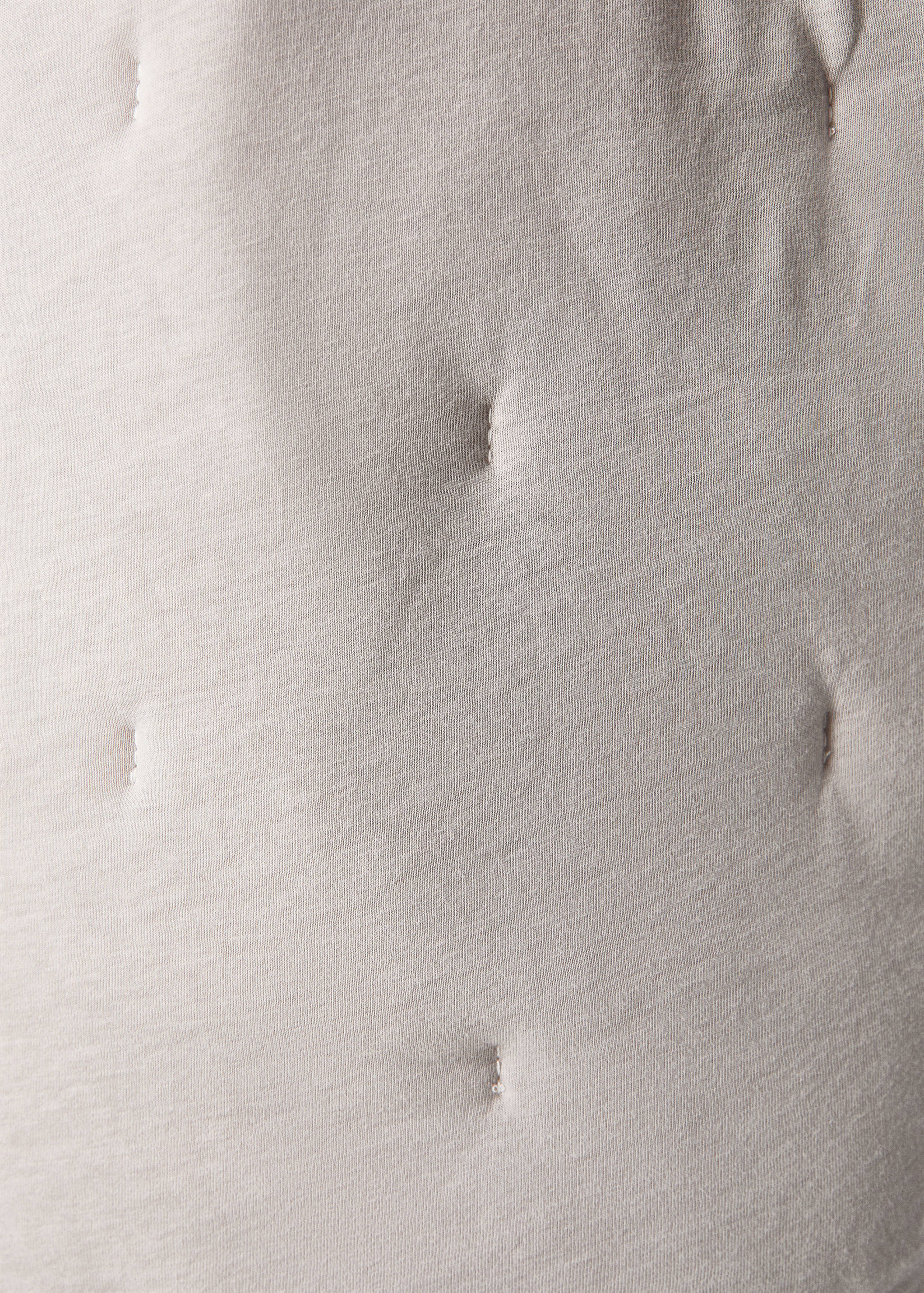 Large quilted cotton basket - Details of the article 3