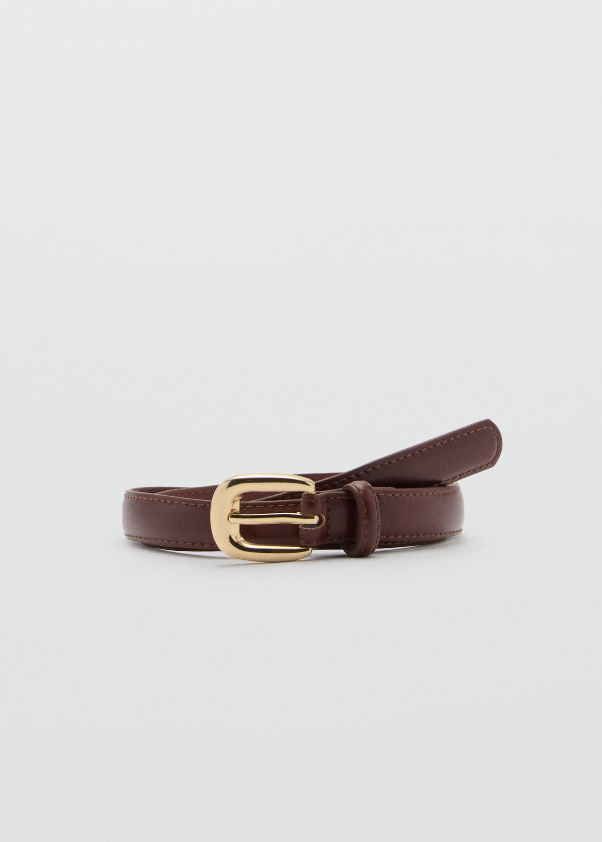 Thin belt with metal buckle - Article without model