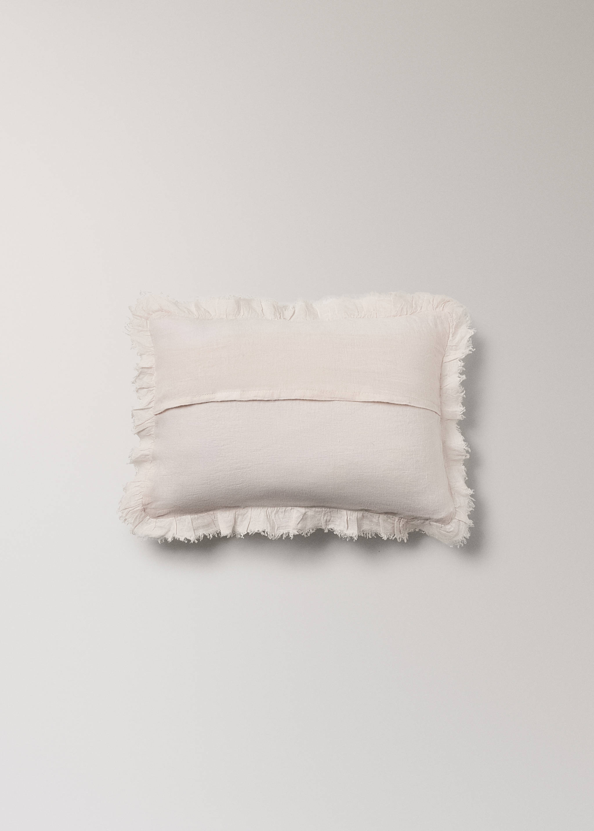 Putetrekk for barn i lin med volang, 30x40 cm - Artikkeldetalj 1