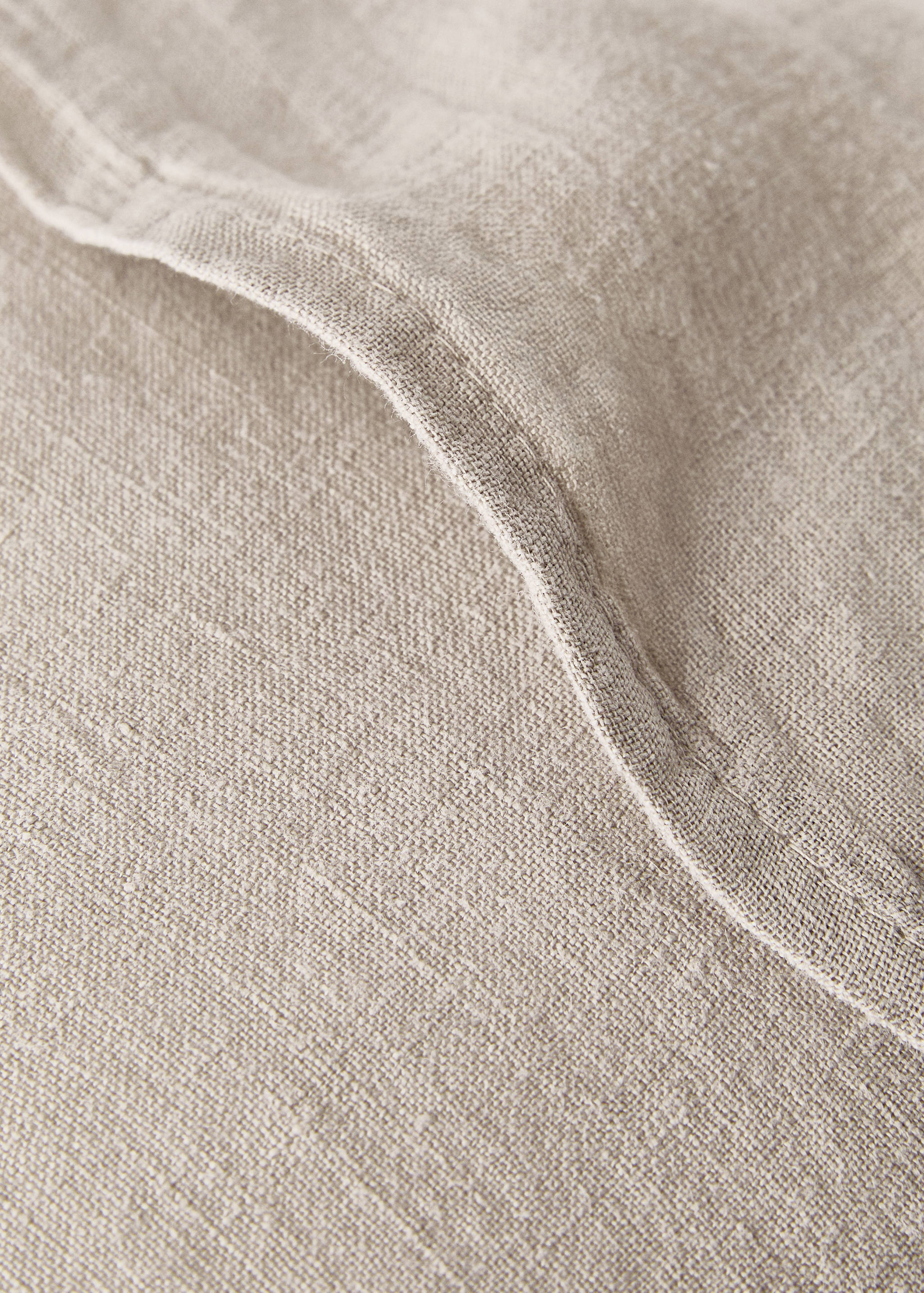 Παιδική μαξιλαροθήκη από λινό με βολάν 30x40 εκ - Λεπτομέρεια του προϊόντος 4