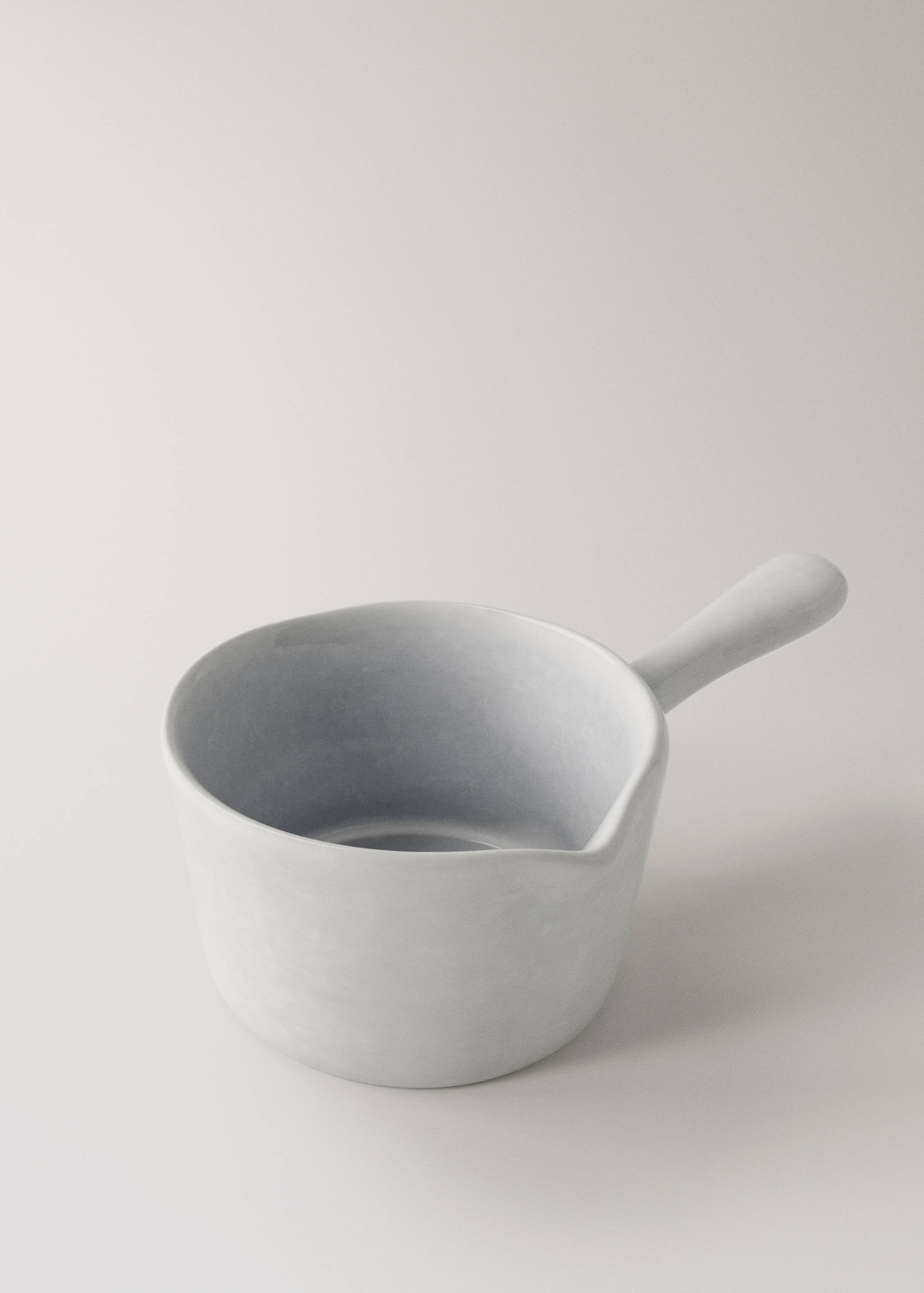 Oală din ceramică, model cu mâner - Detaliu al articolului 1