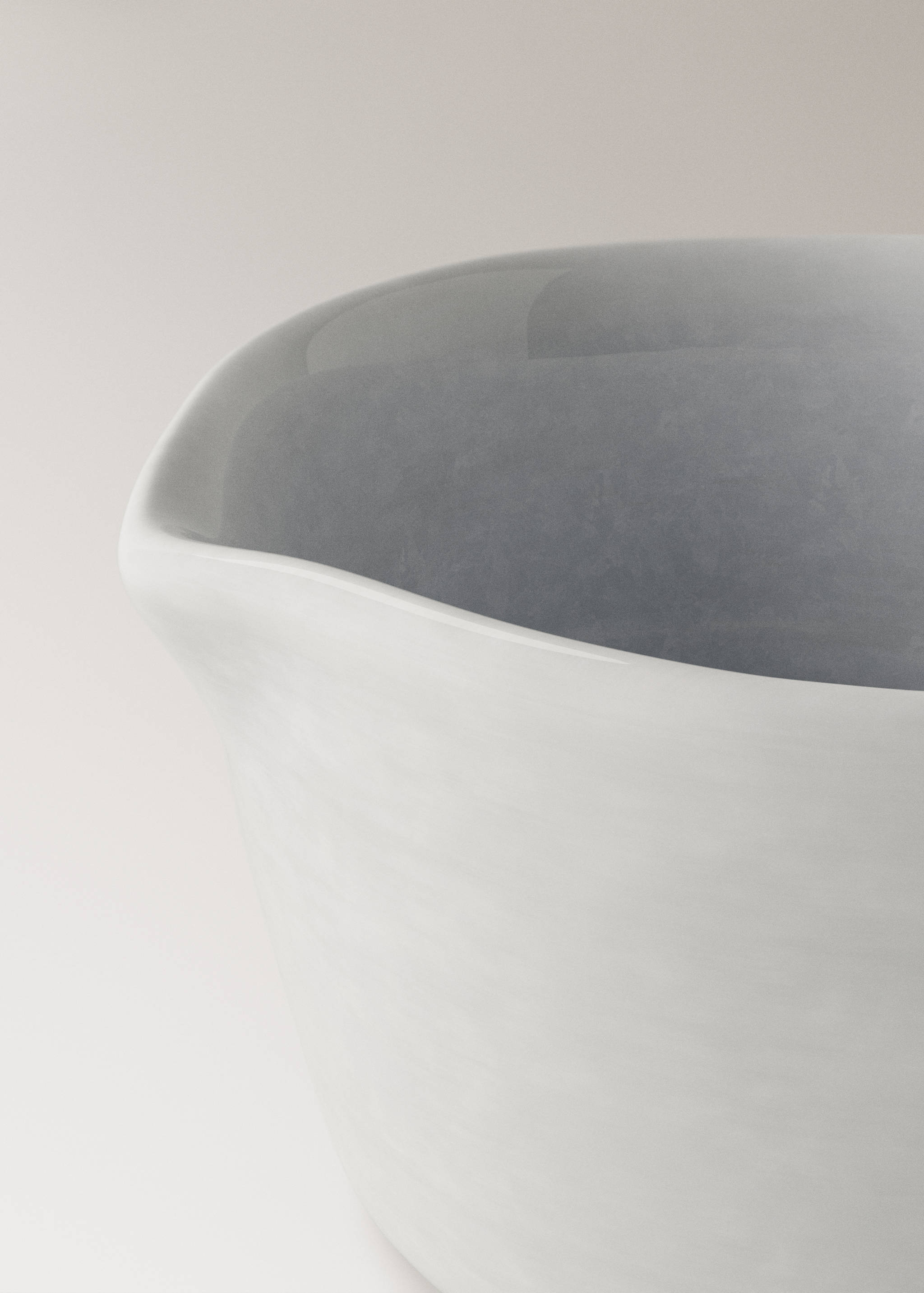 Oală din ceramică, model cu mâner - Detaliu al articolului 2