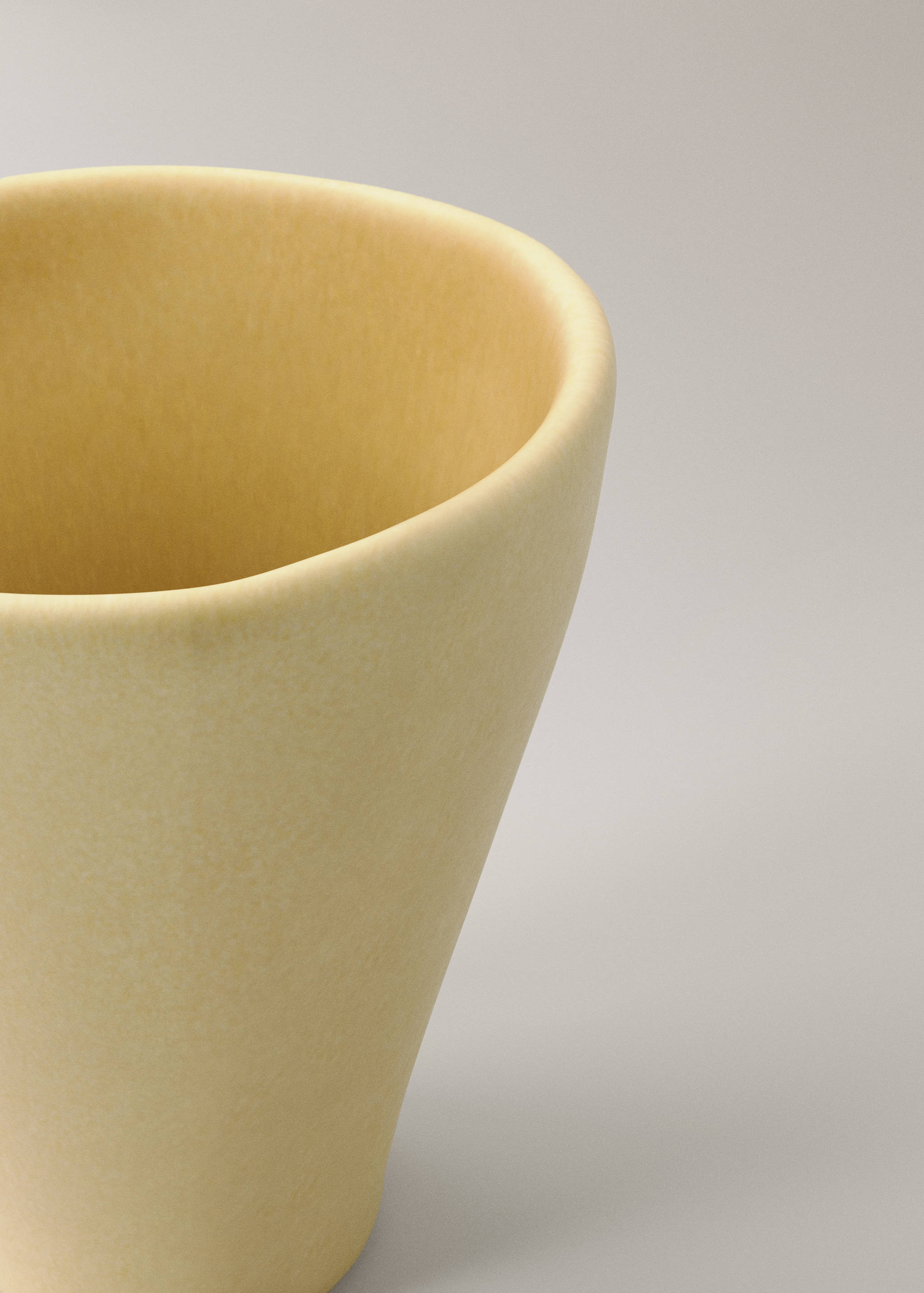Organic stoneware espresso coffee mug - Details of the article 1