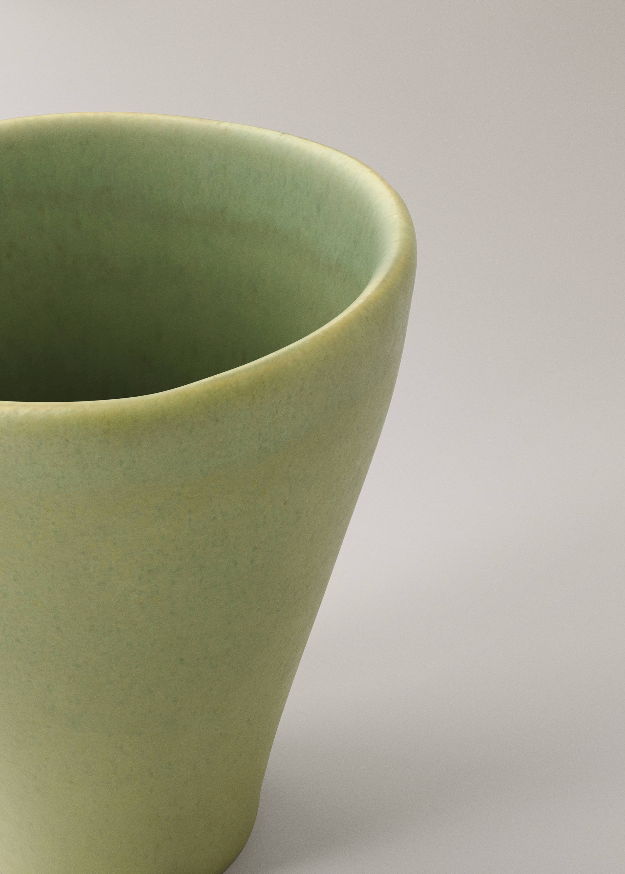 Organic stoneware espresso coffee mug - Details of the article 1
