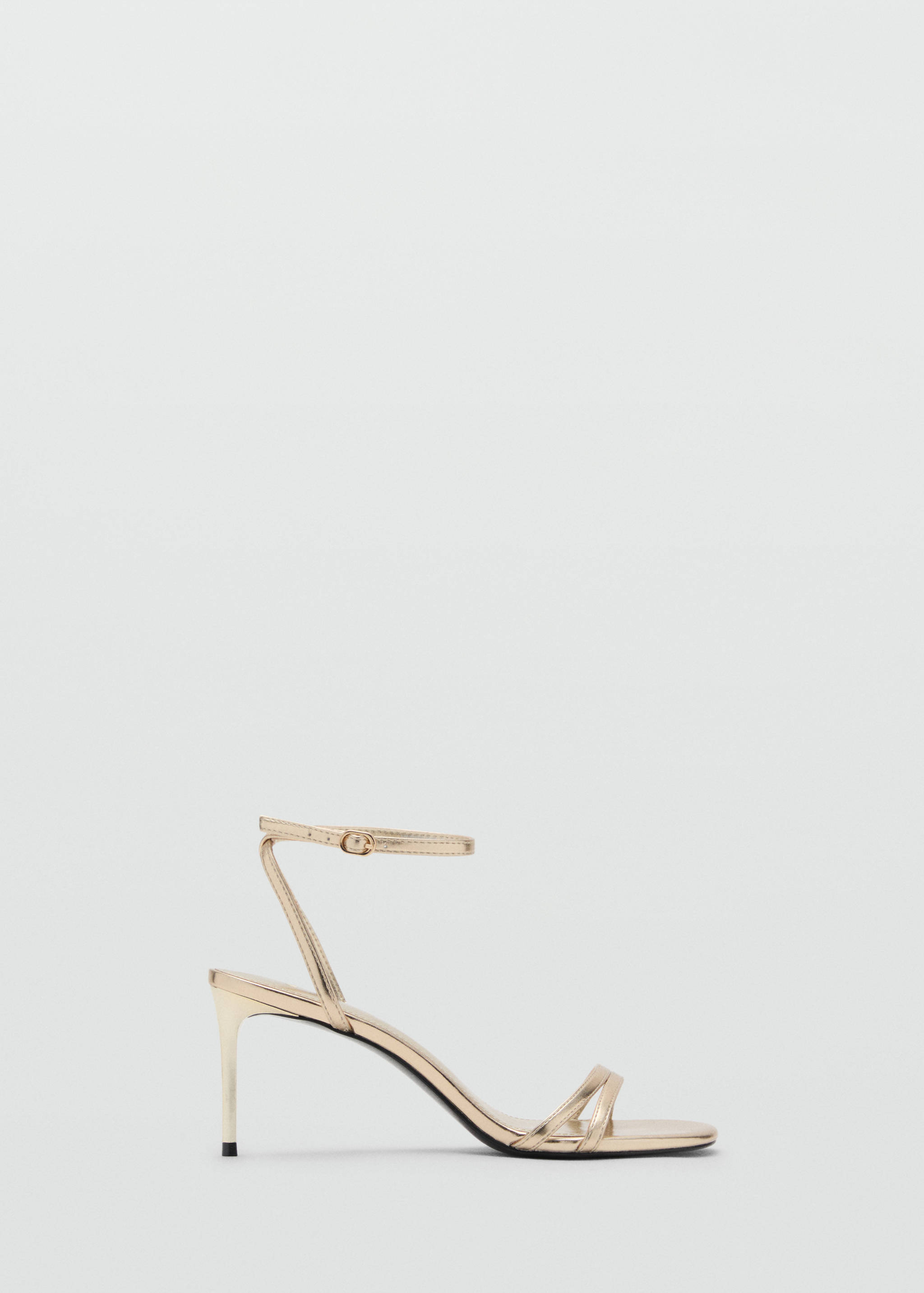 Heeled sandals with straps - Article without model