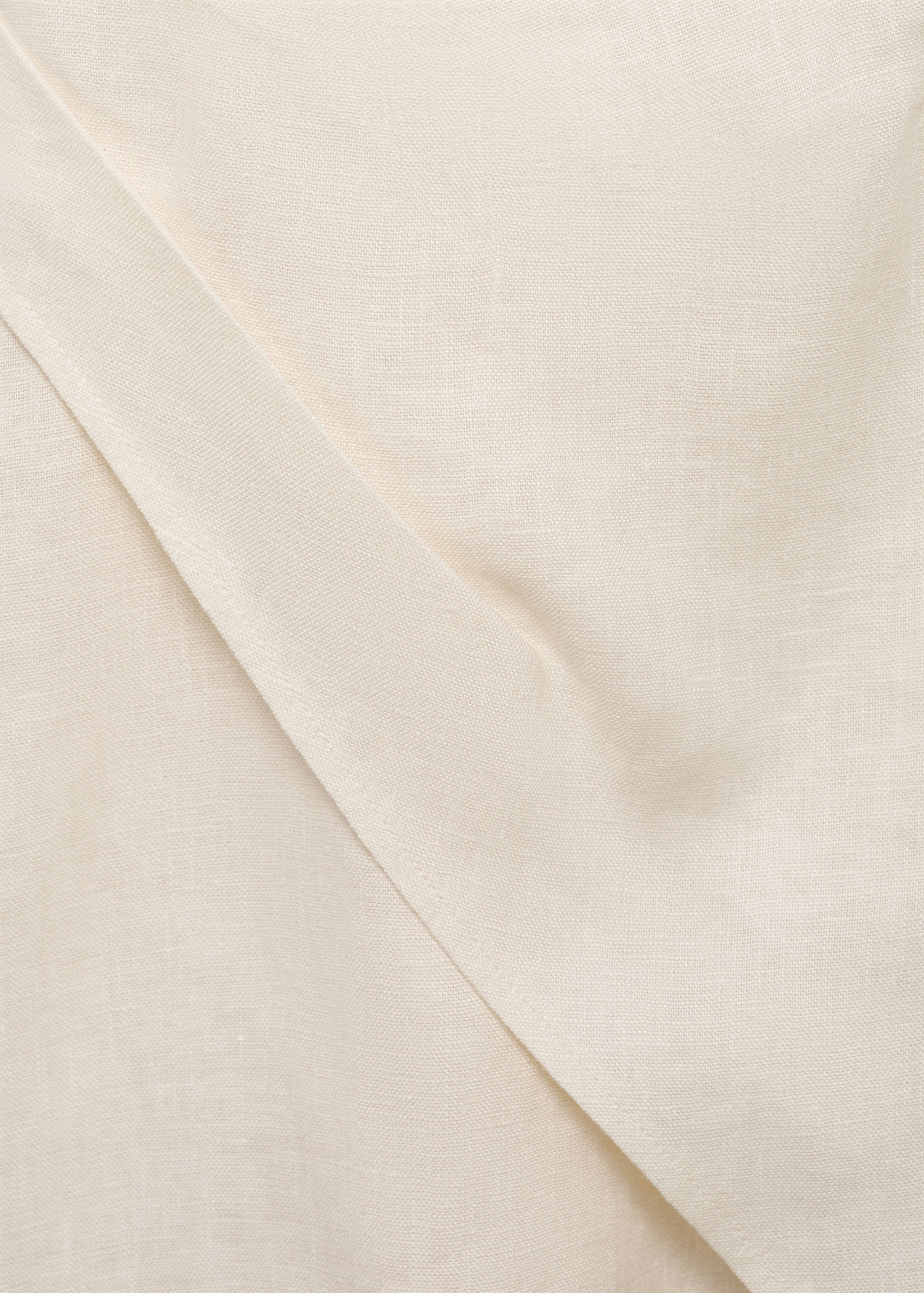 Vestido cruzado lino - Detalle del artículo 0