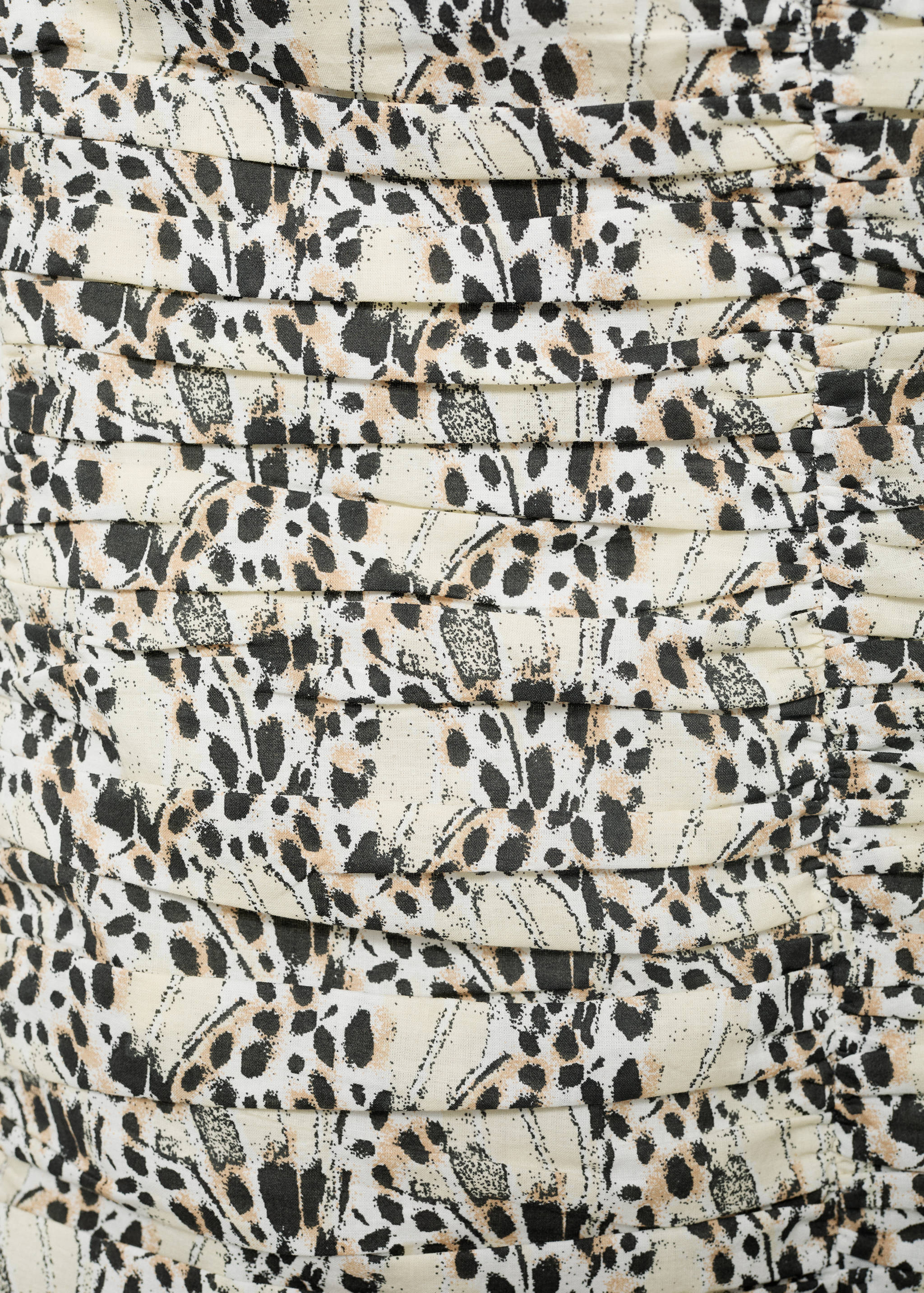 Sukienka ze wzorem i marszczeniem - Szczegóły artykułu 8