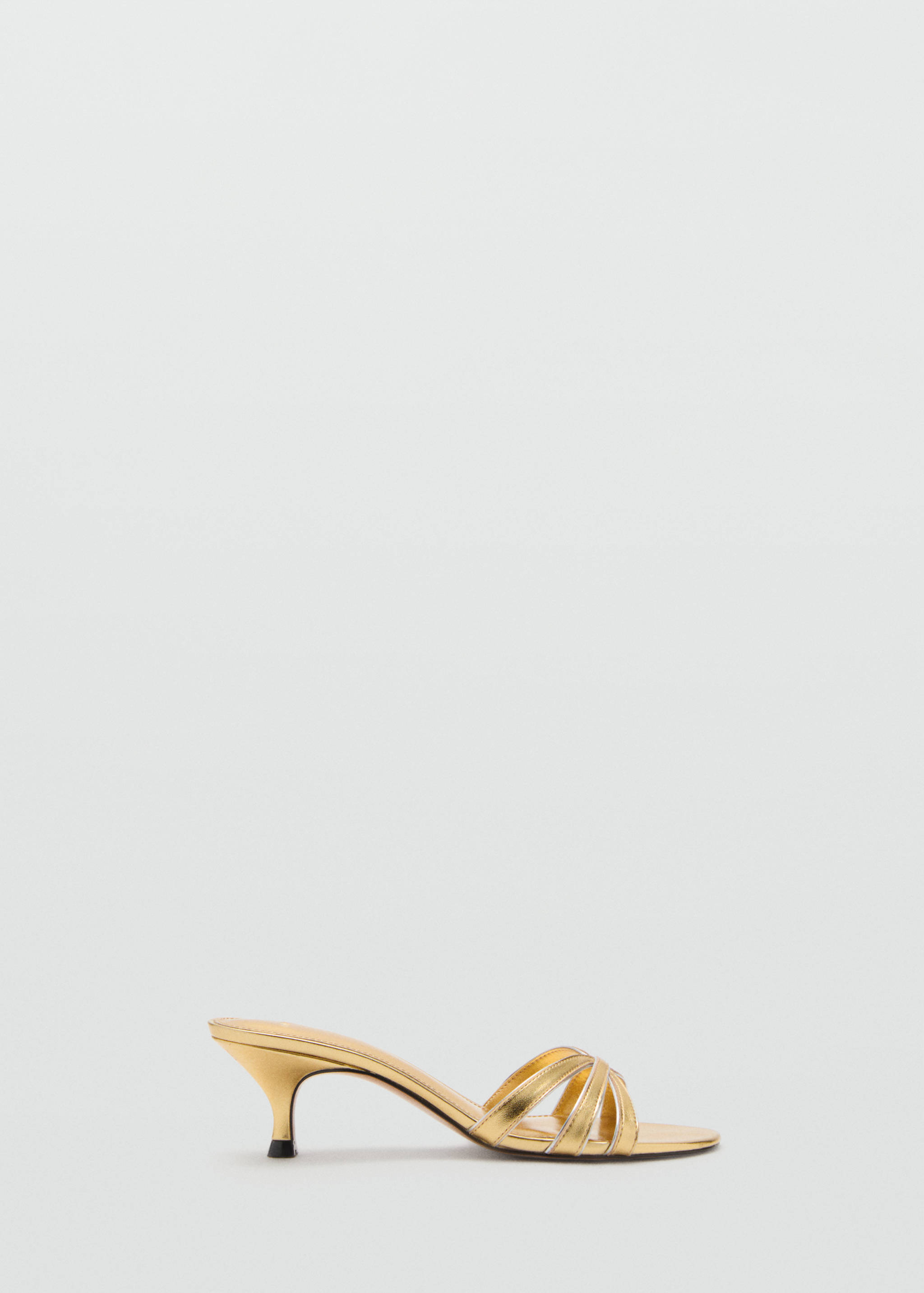 Stroppesandaler med kitten-heels - Artikkel uten modell