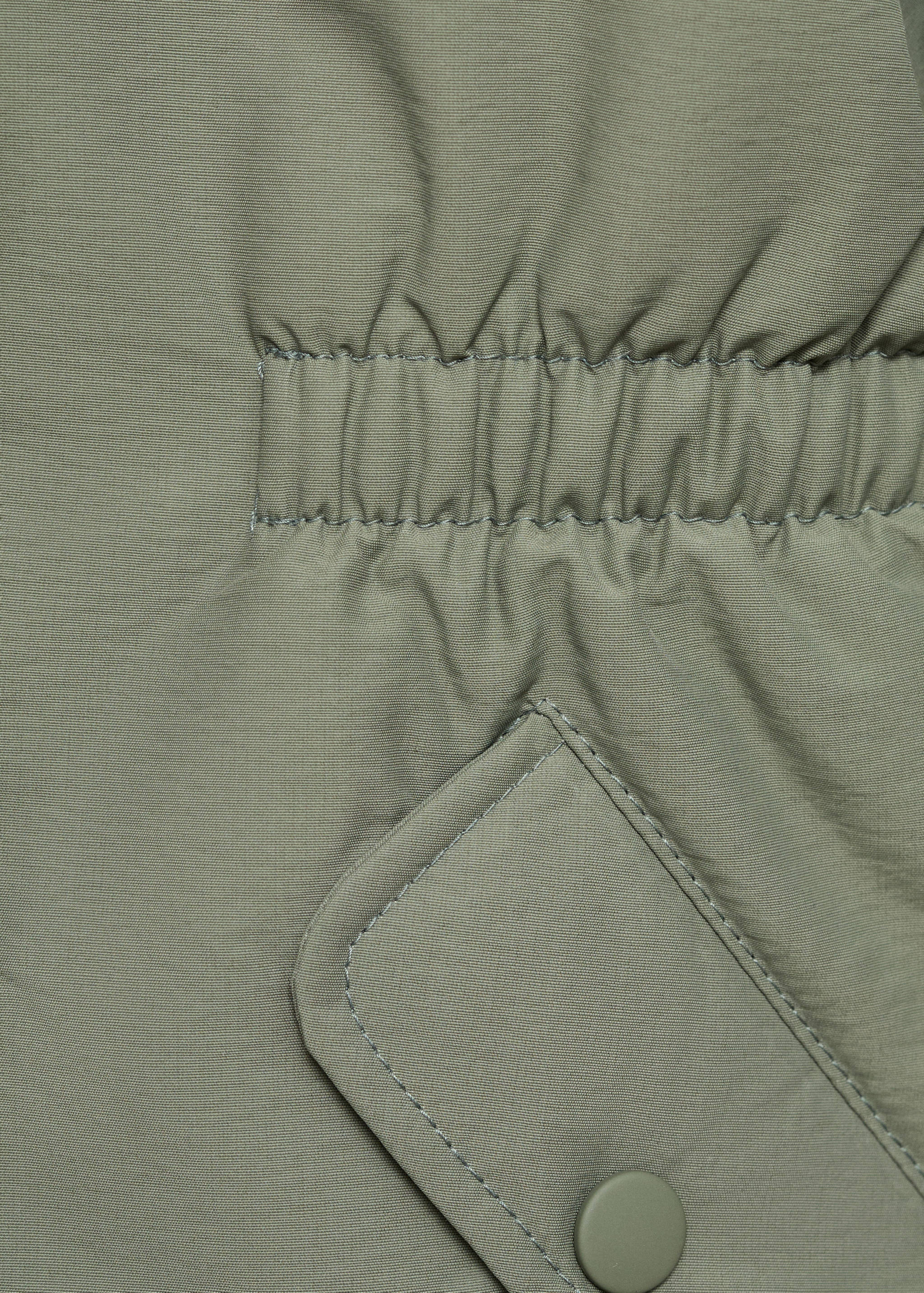 Gabardina capuz - Pormenor do artigo 0