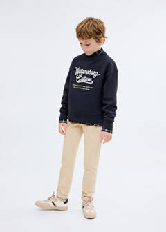 Straight trousers — Beige 2