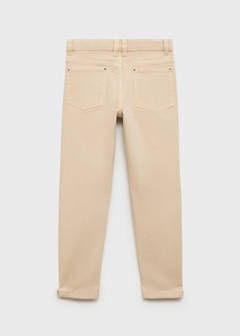 Straight trousers — Beige 5