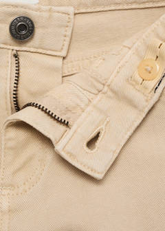 Straight trousers — Beige 4