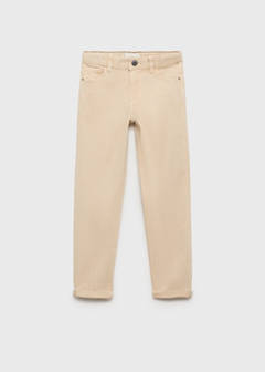 Straight trousers — Beige 3