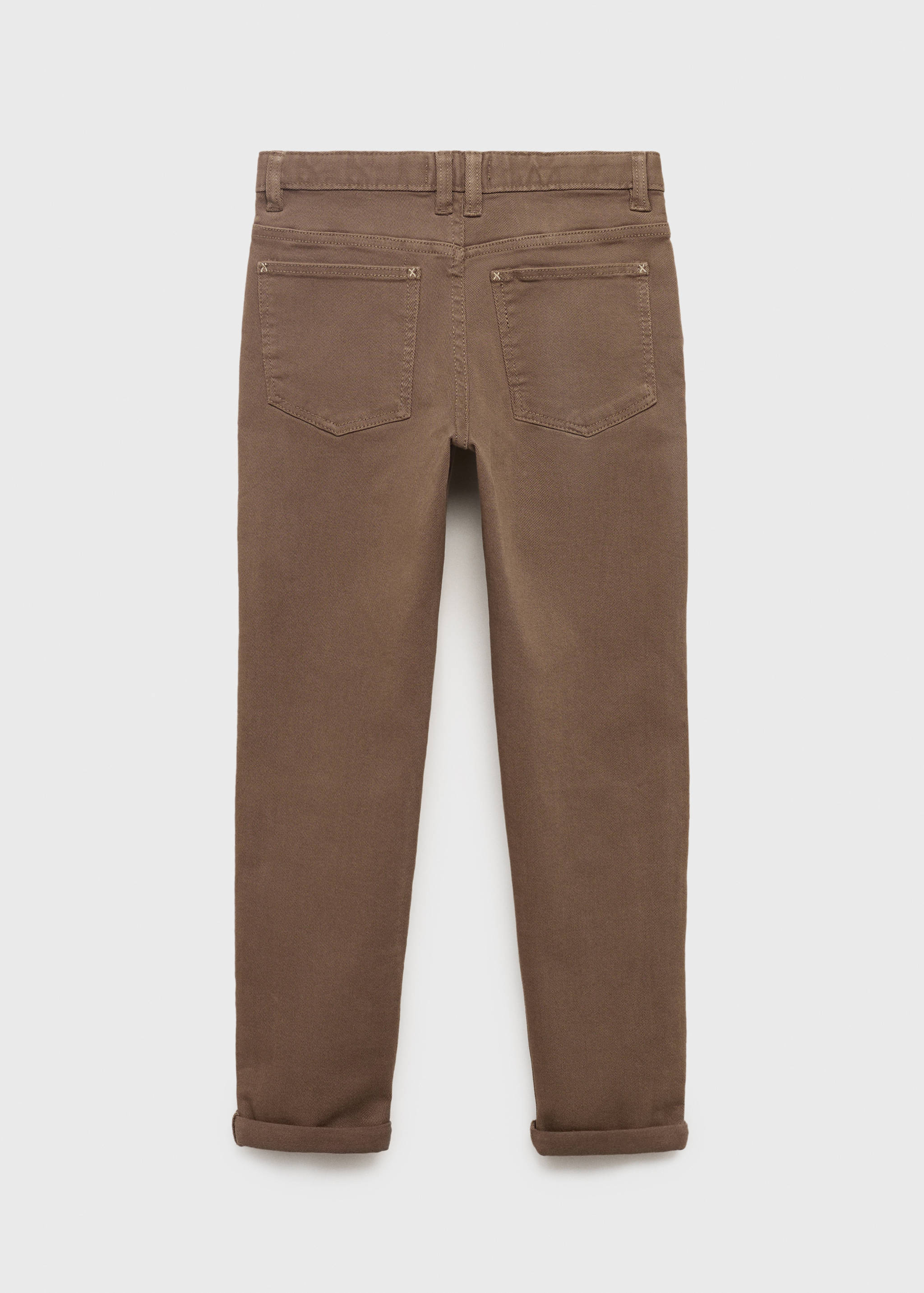 Pantalón recto - Reverso del artículo