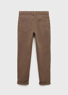 Straight trousers — Brown 4