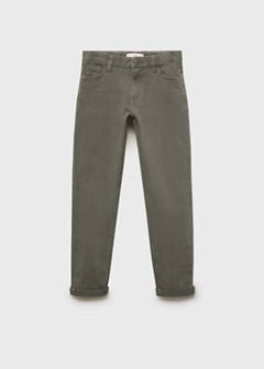Straight trousers — Khaki 2
