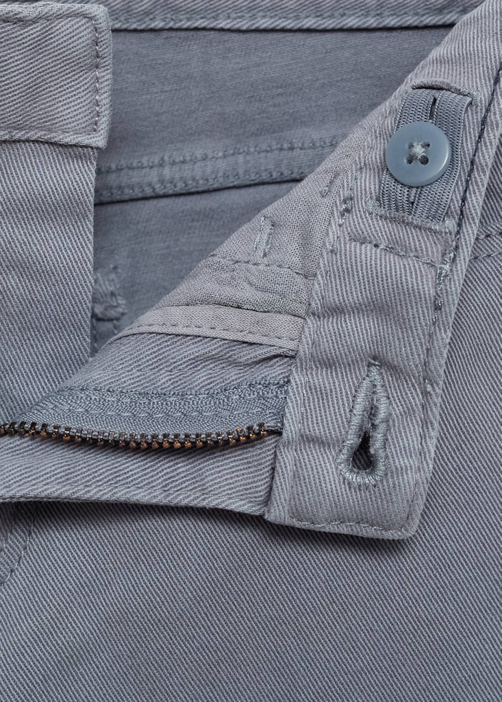 Straight trousers — Blue
