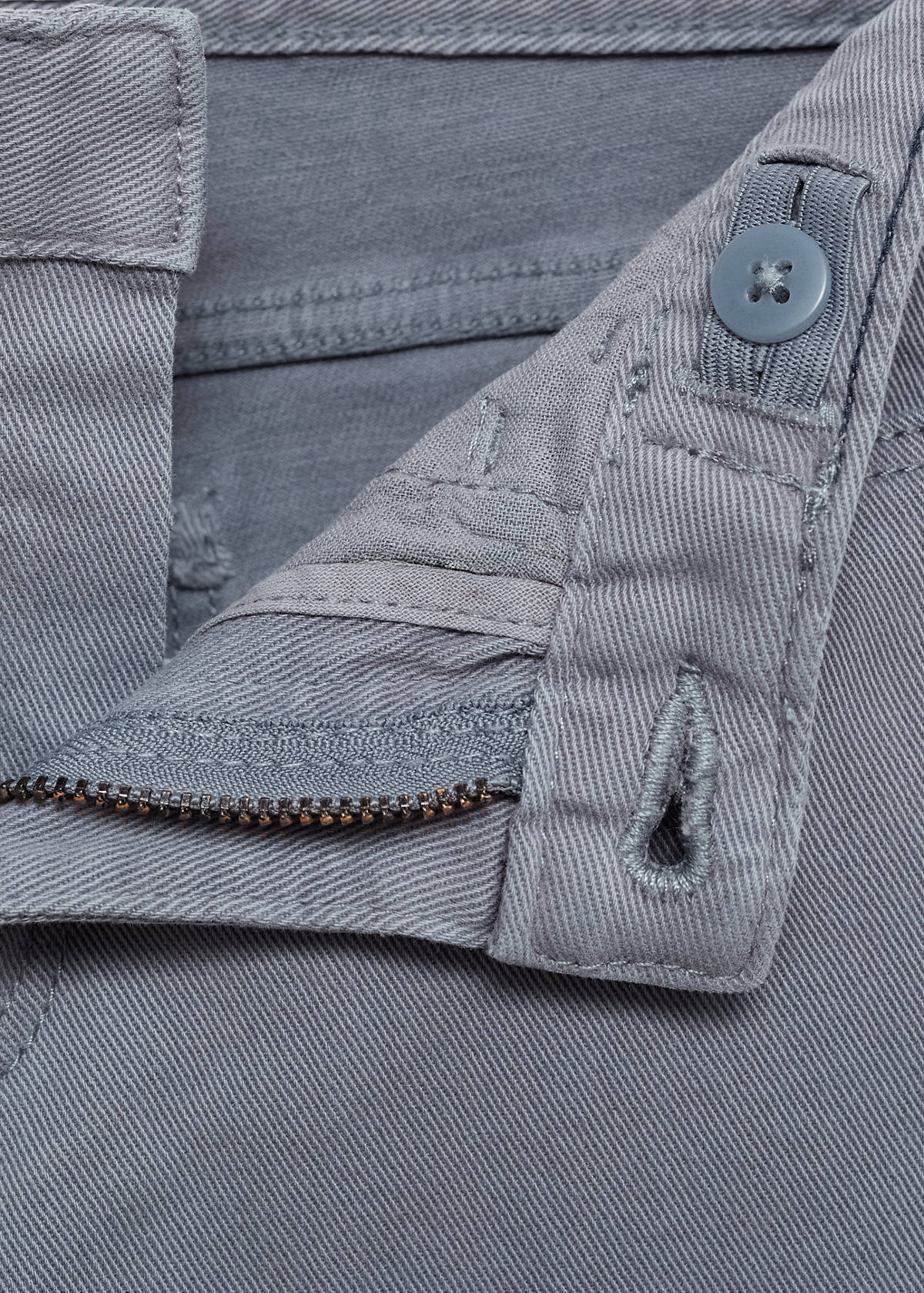 Straight trousers — Blue