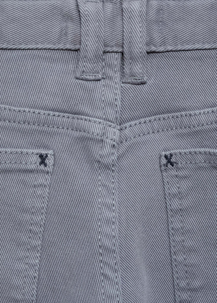 Straight trousers — Blue