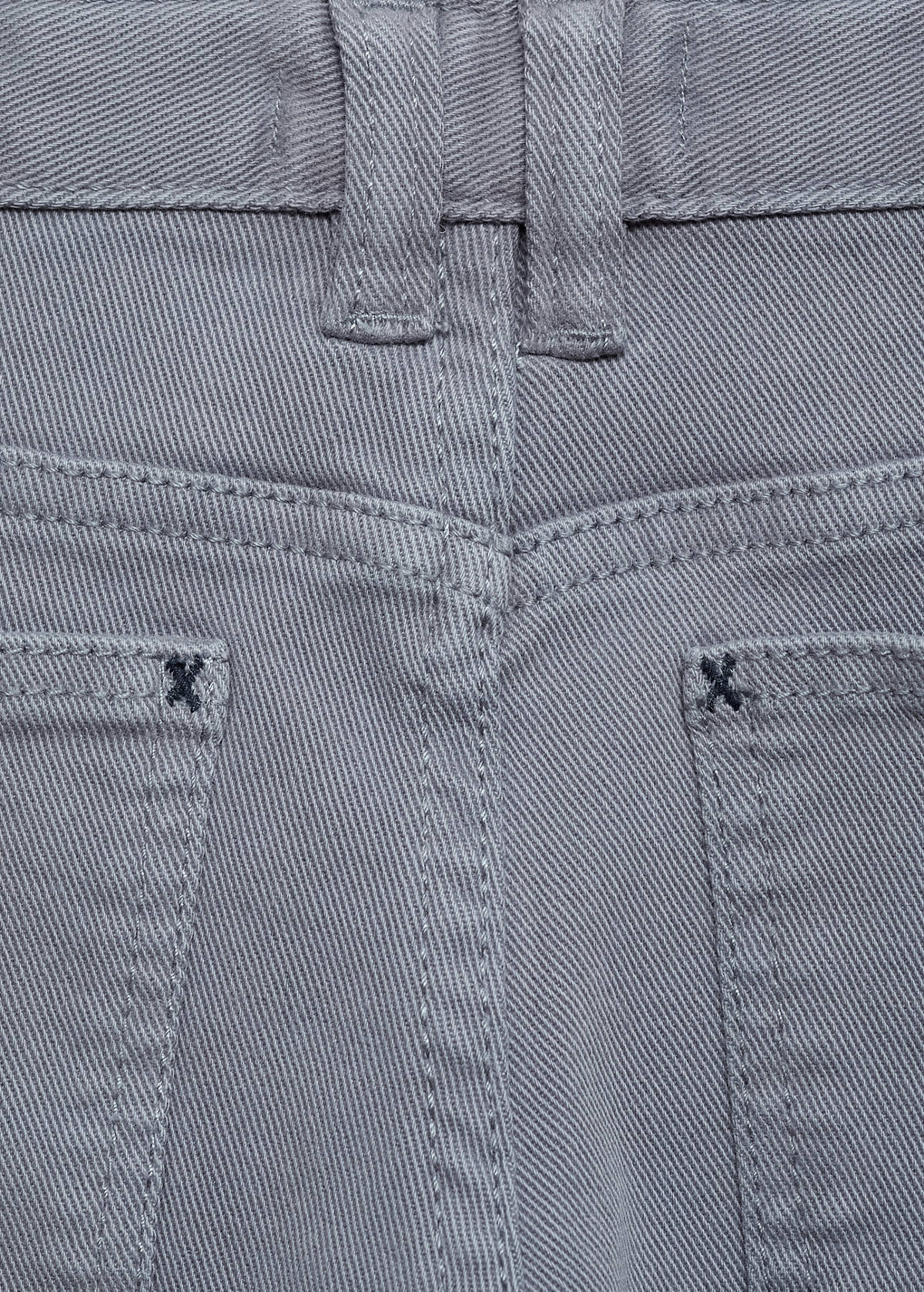 Straight trousers — Blue