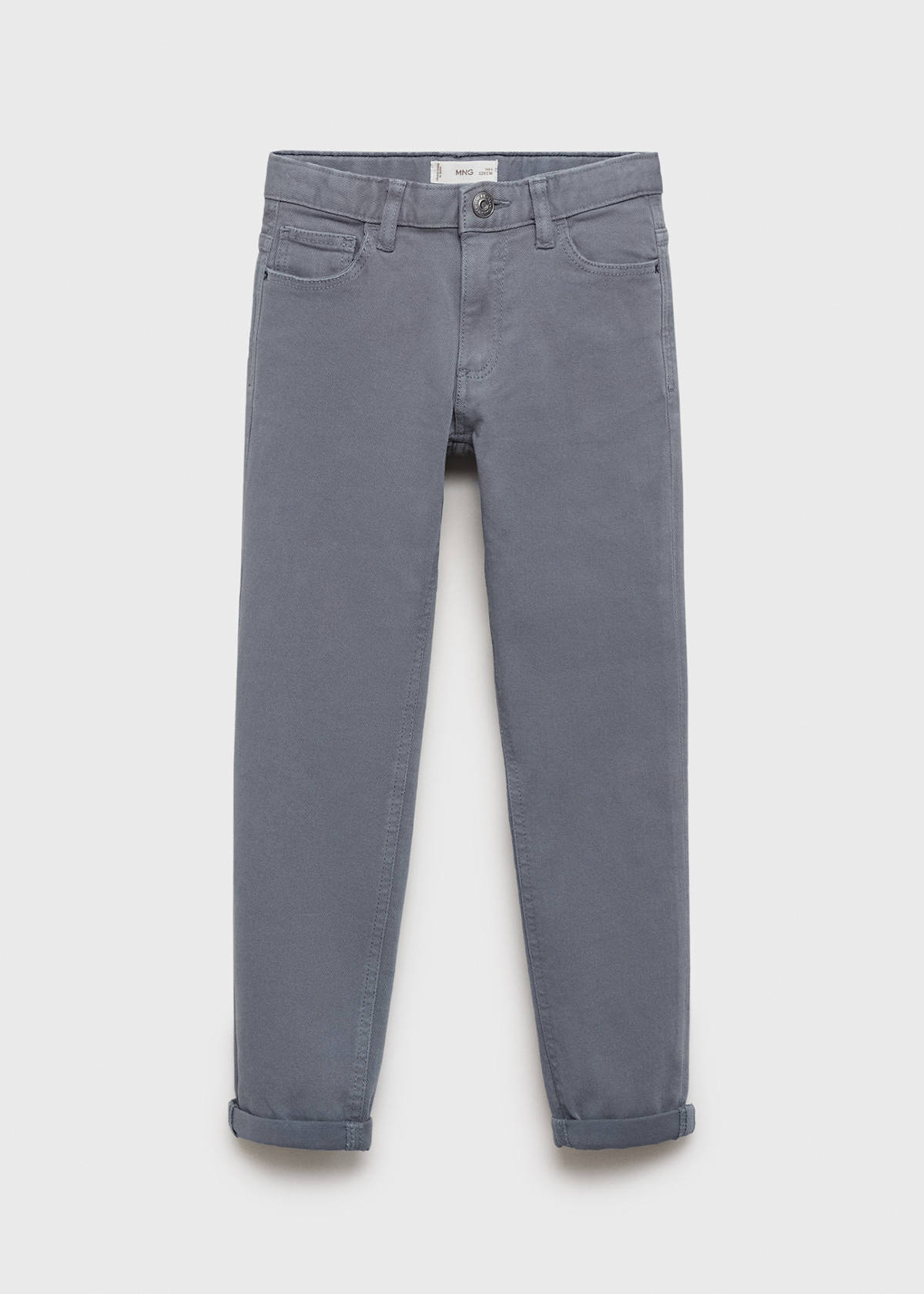 Straight trousers — Blue