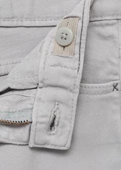 Straight trousers — Light/Pastel Grey 4