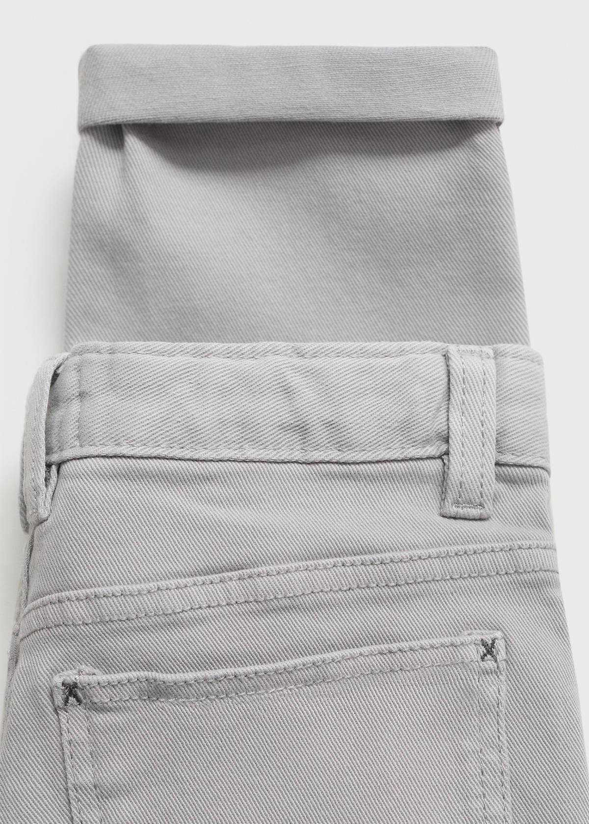 Straight trousers — Light/Pastel Grey