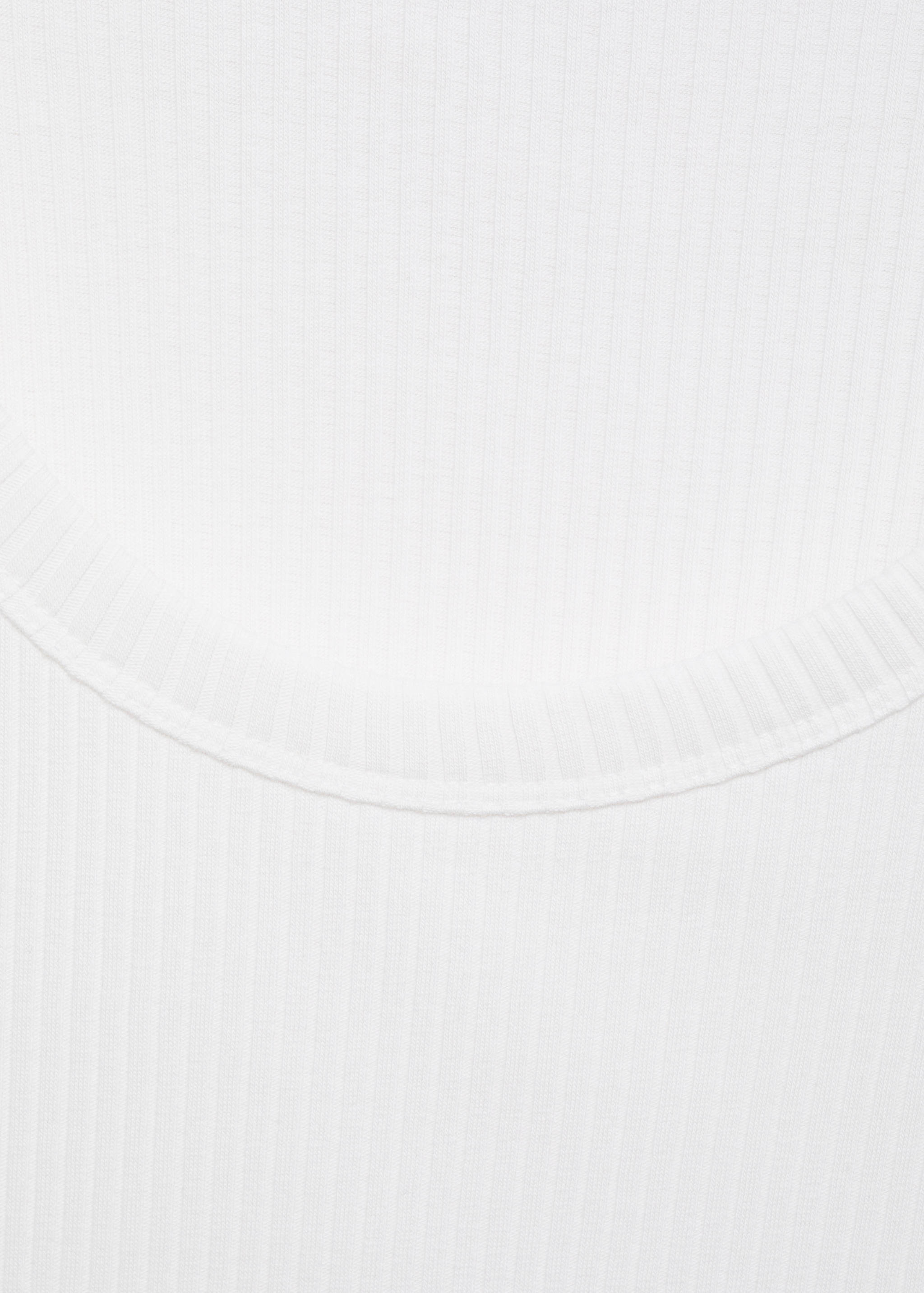 Slim-fit ribbed tank top - Details of the article 8