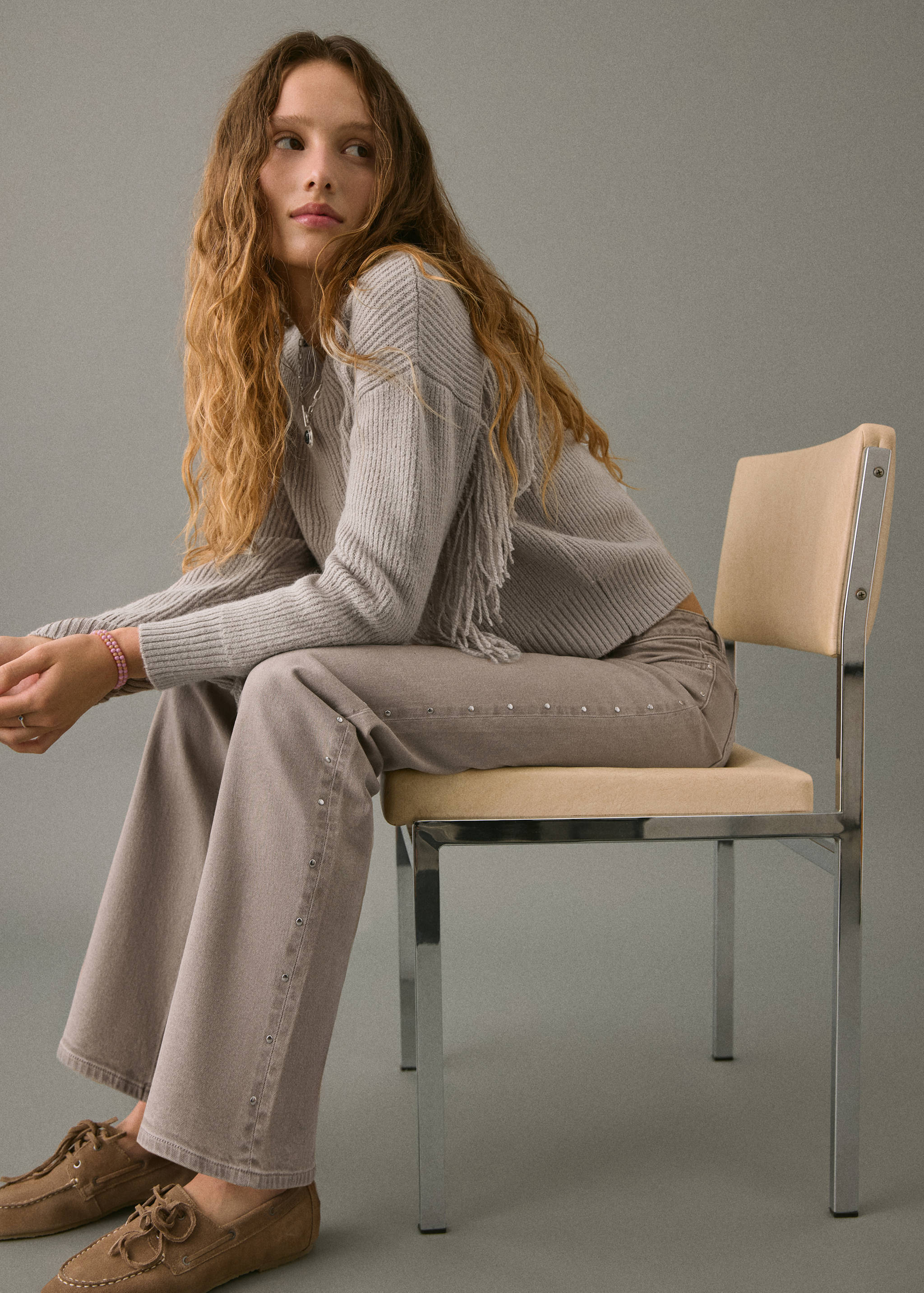 Jeans low waist tachuelas - Detalle del artículo 2