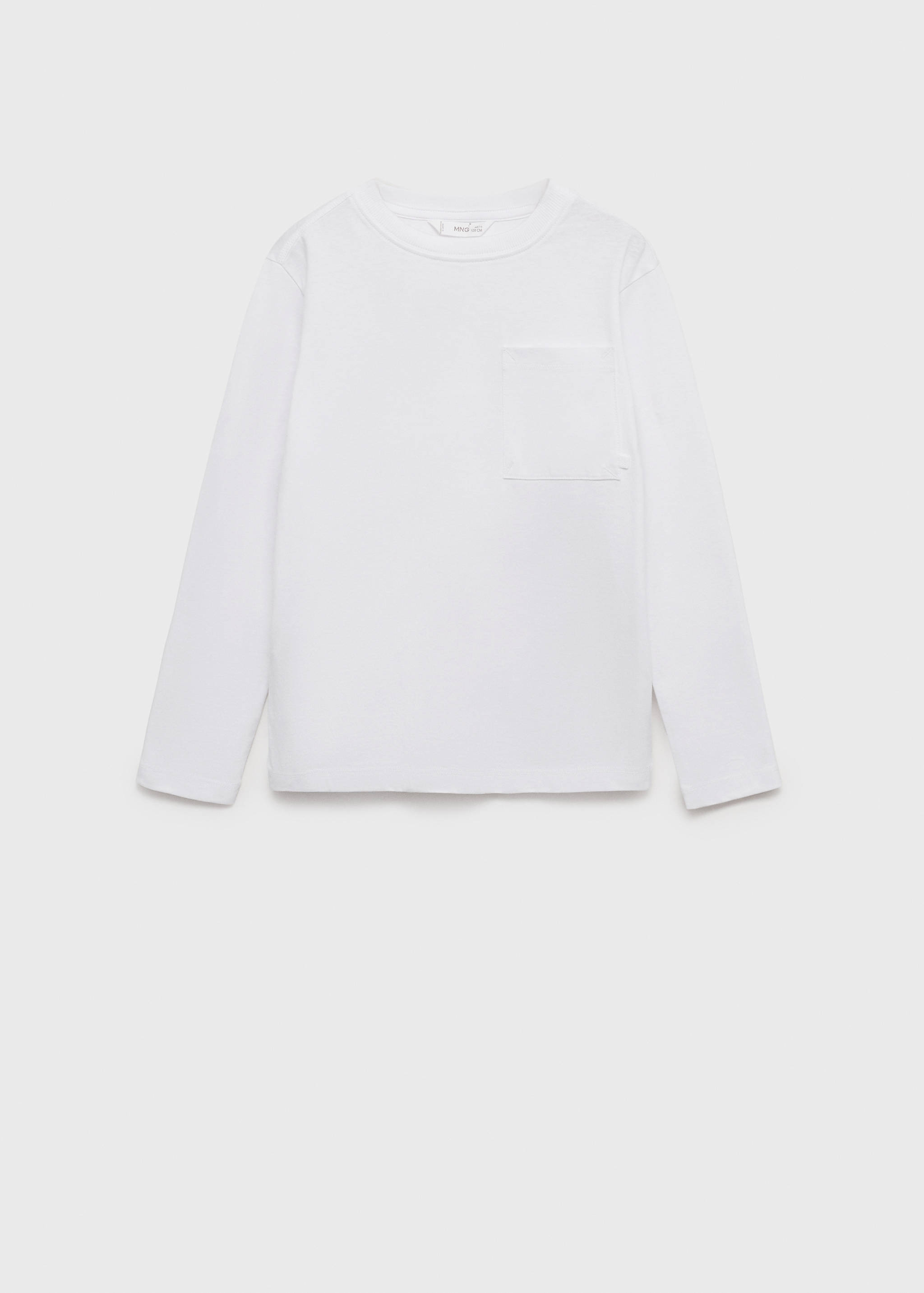 Long-sleeved t-shirt with pocket - Article without model