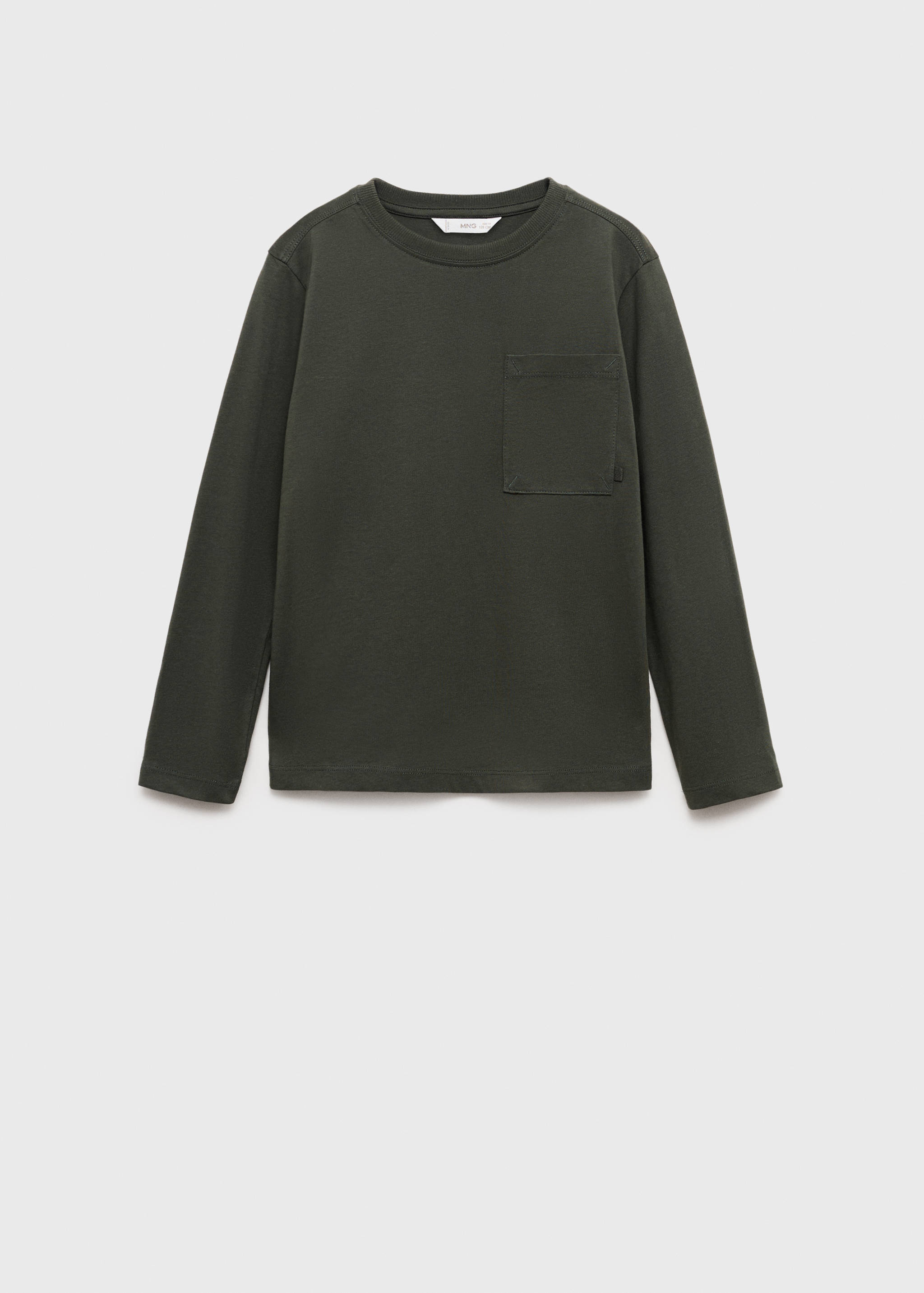 Long-sleeved t-shirt with pocket - Article without model