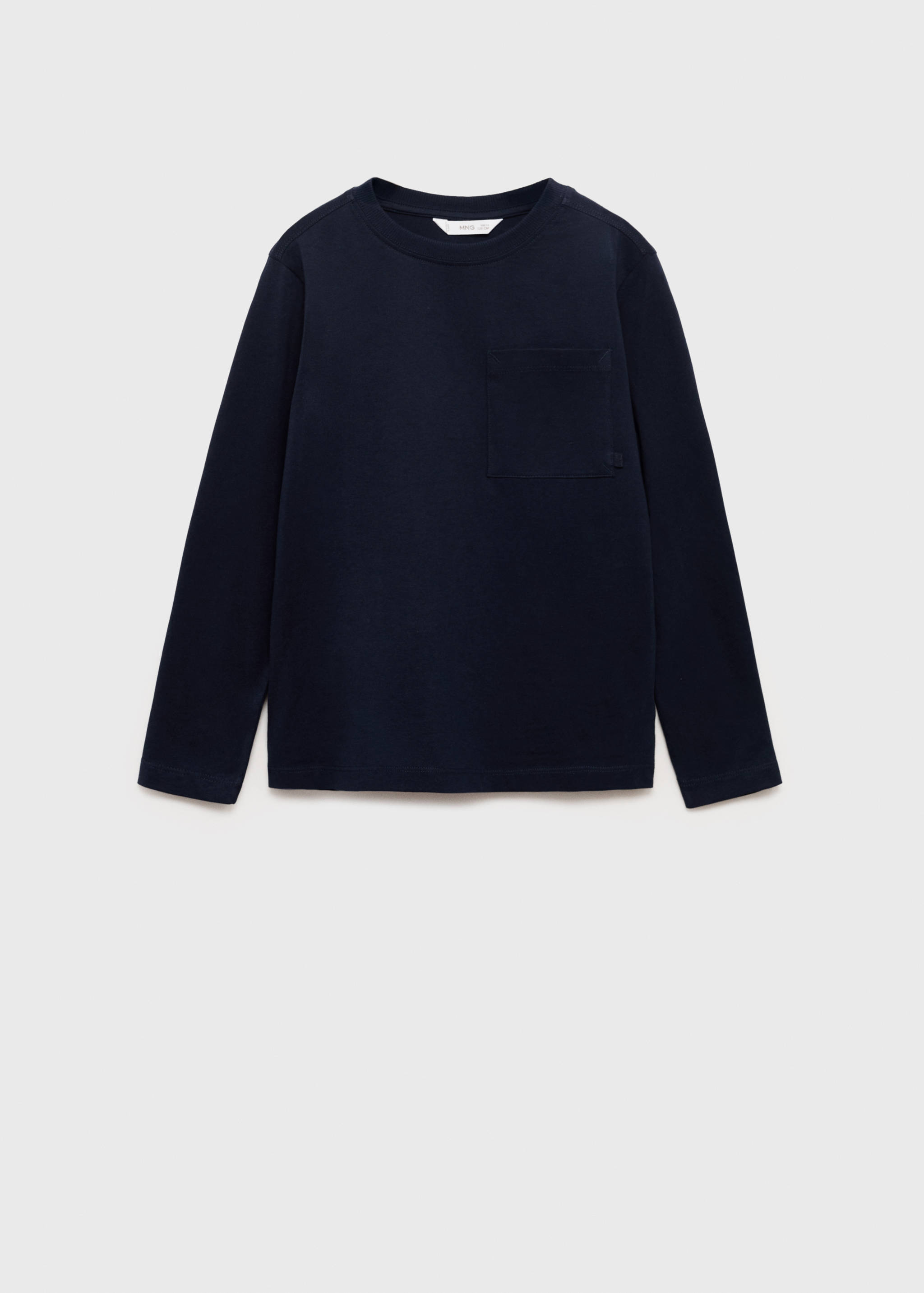 Long-sleeved t-shirt with pocket - Article without model