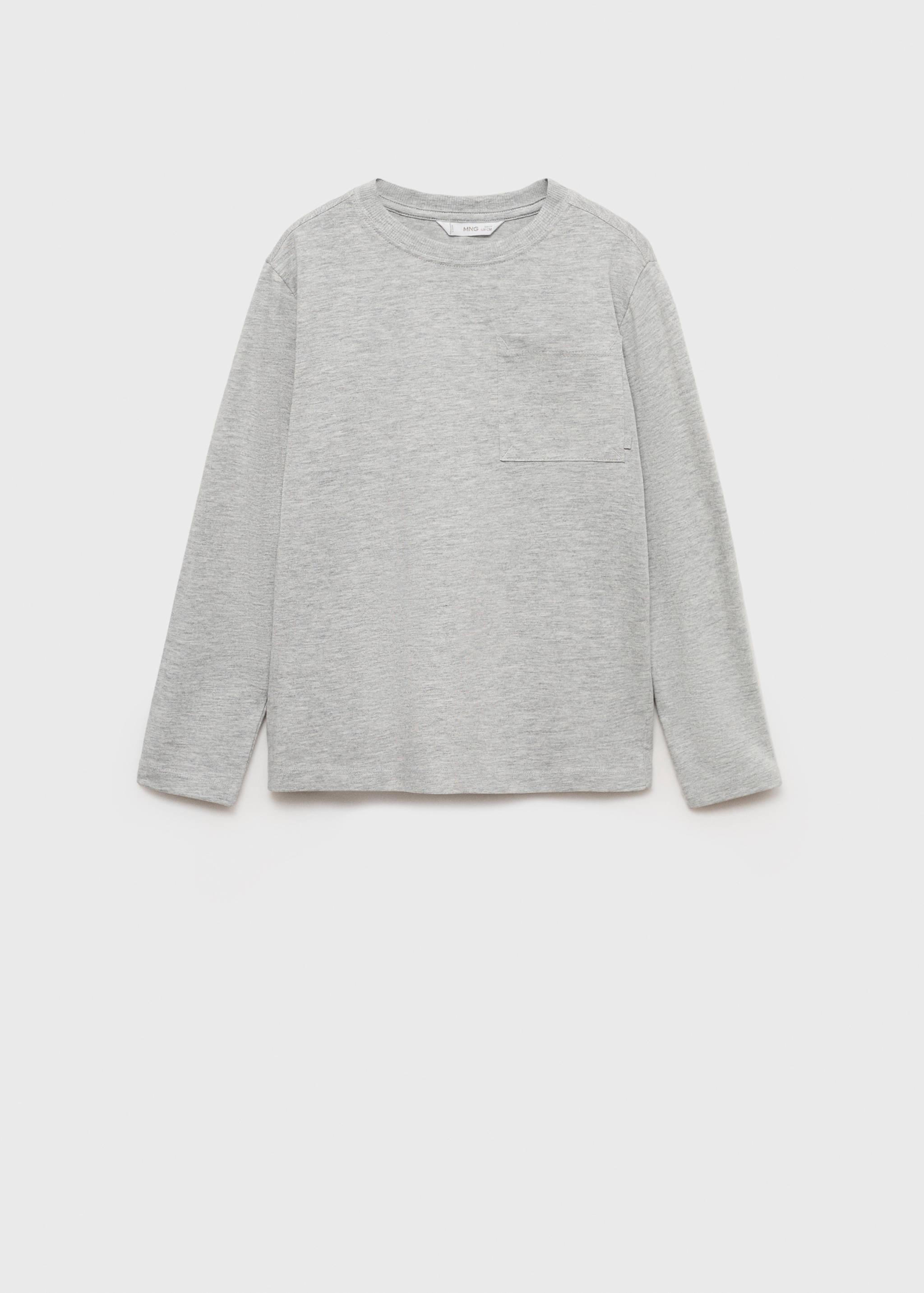 Long-sleeved t-shirt with pocket - Article without model