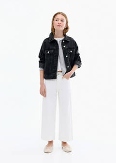 Basic denim jacket — Black denim 2